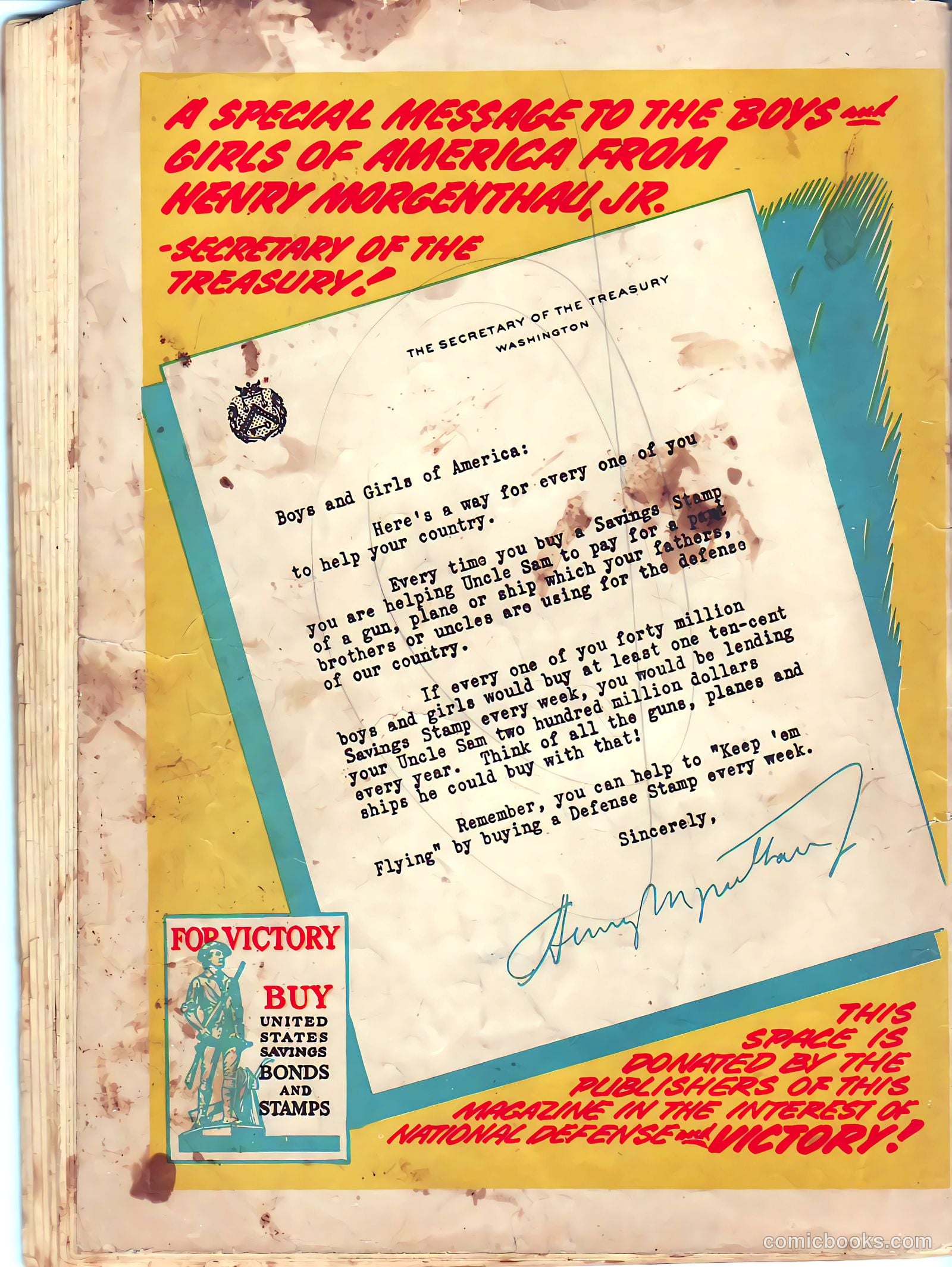 The Fighting Yank #1 (1942) — page 69 of 69