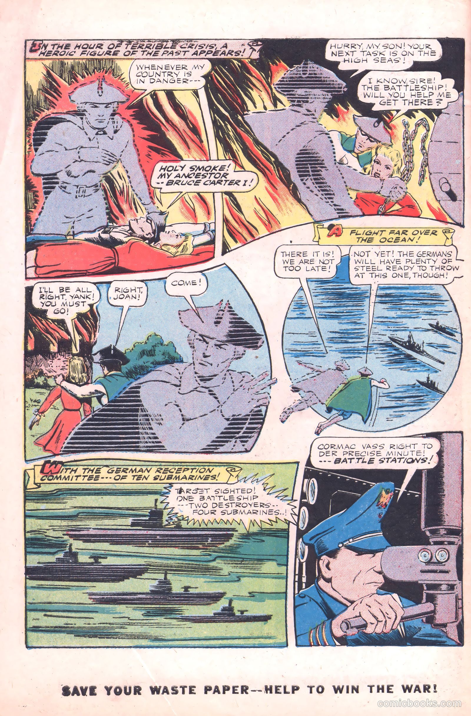 The Fighting Yank #10 (1944) — page 12 of 52