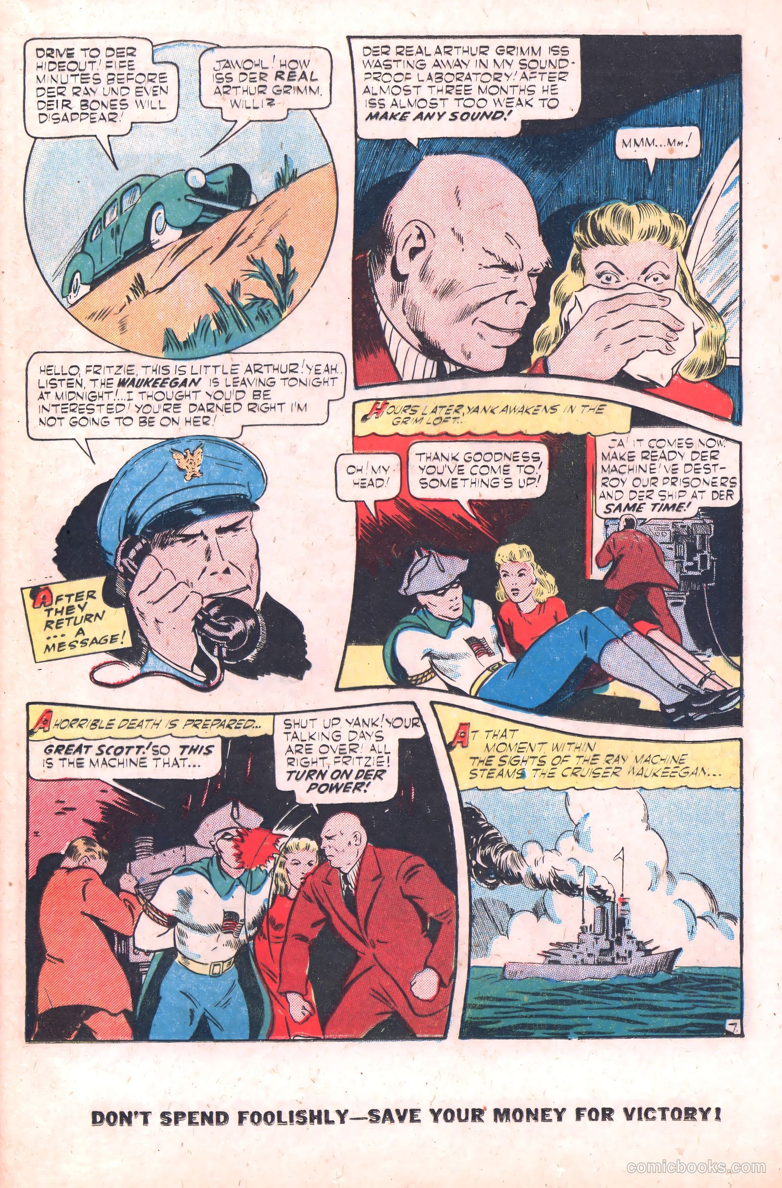 The Fighting Yank #10 (1944) — page 35 of 52