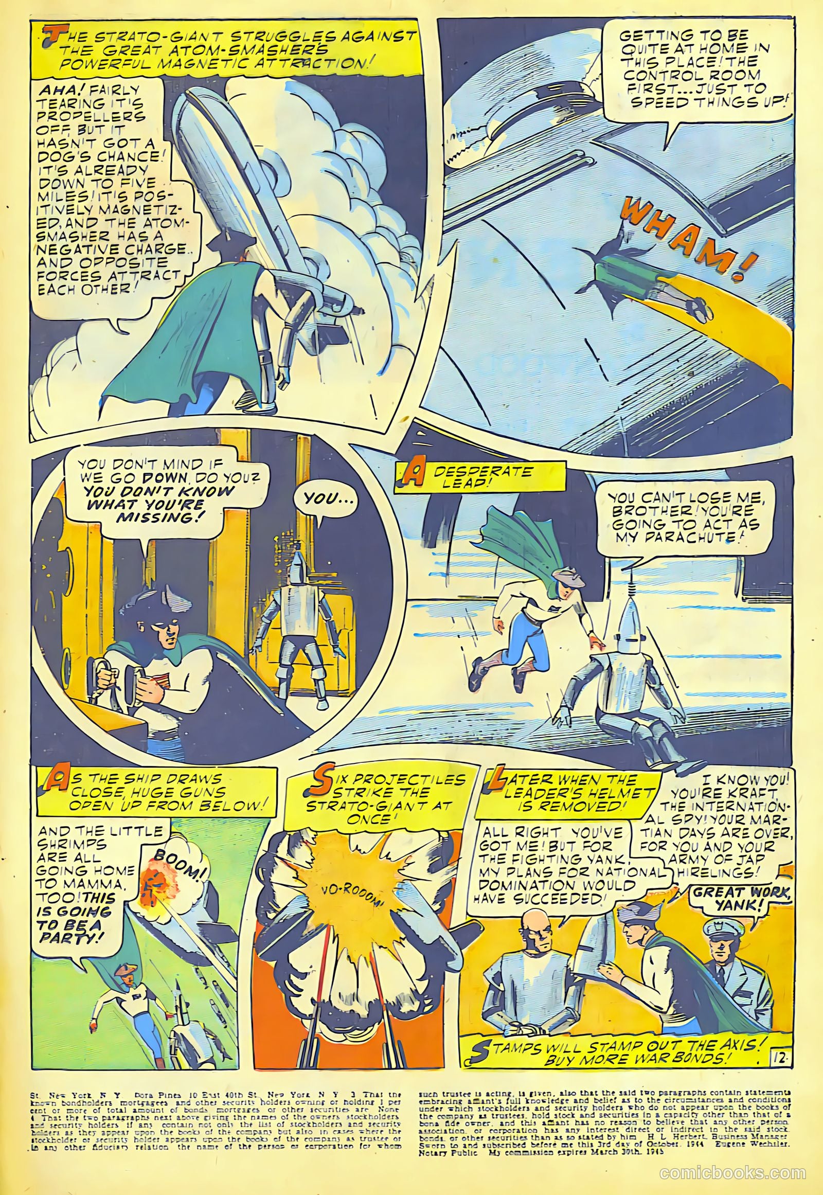 The Fighting Yank #11 (1945) — page 36 of 46