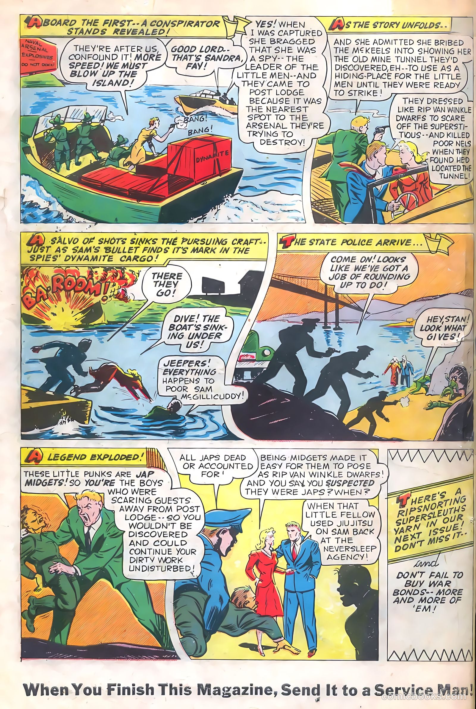 The Fighting Yank #12 (1945) — page 49 of 49