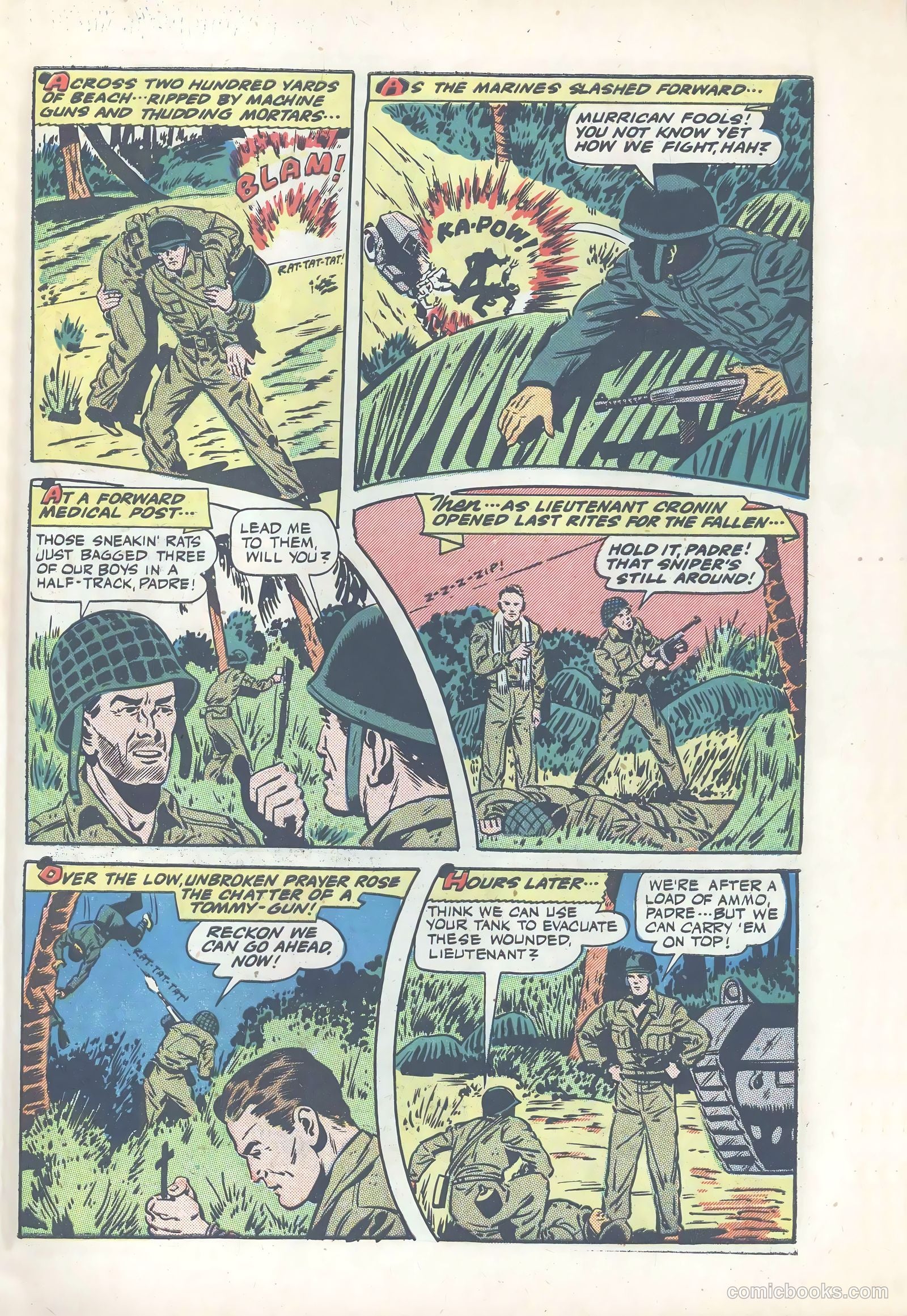 The Fighting Yank #13 (1945) — page 31 of 36