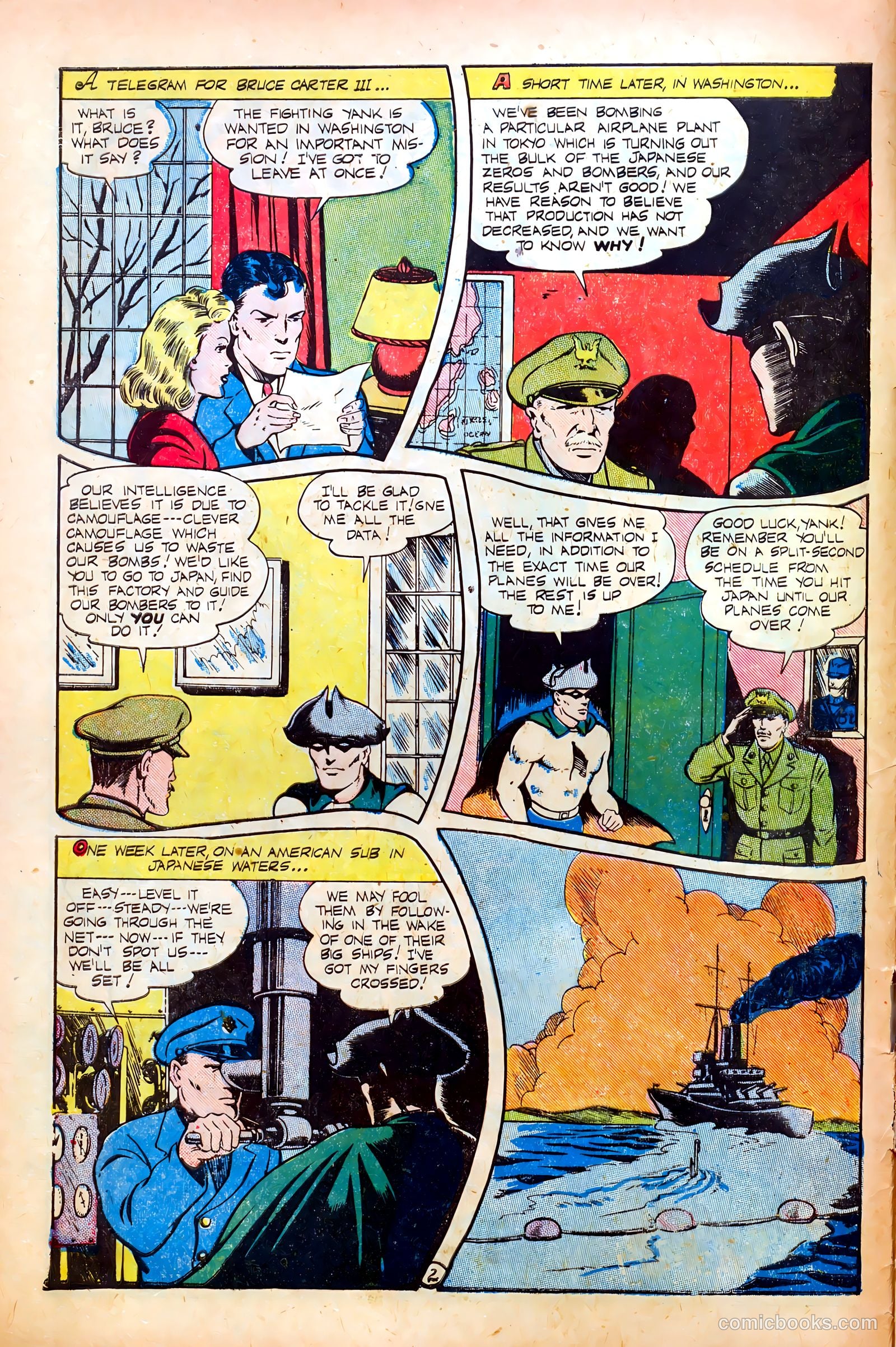 The Fighting Yank #14 (1945) — page 4 of 36