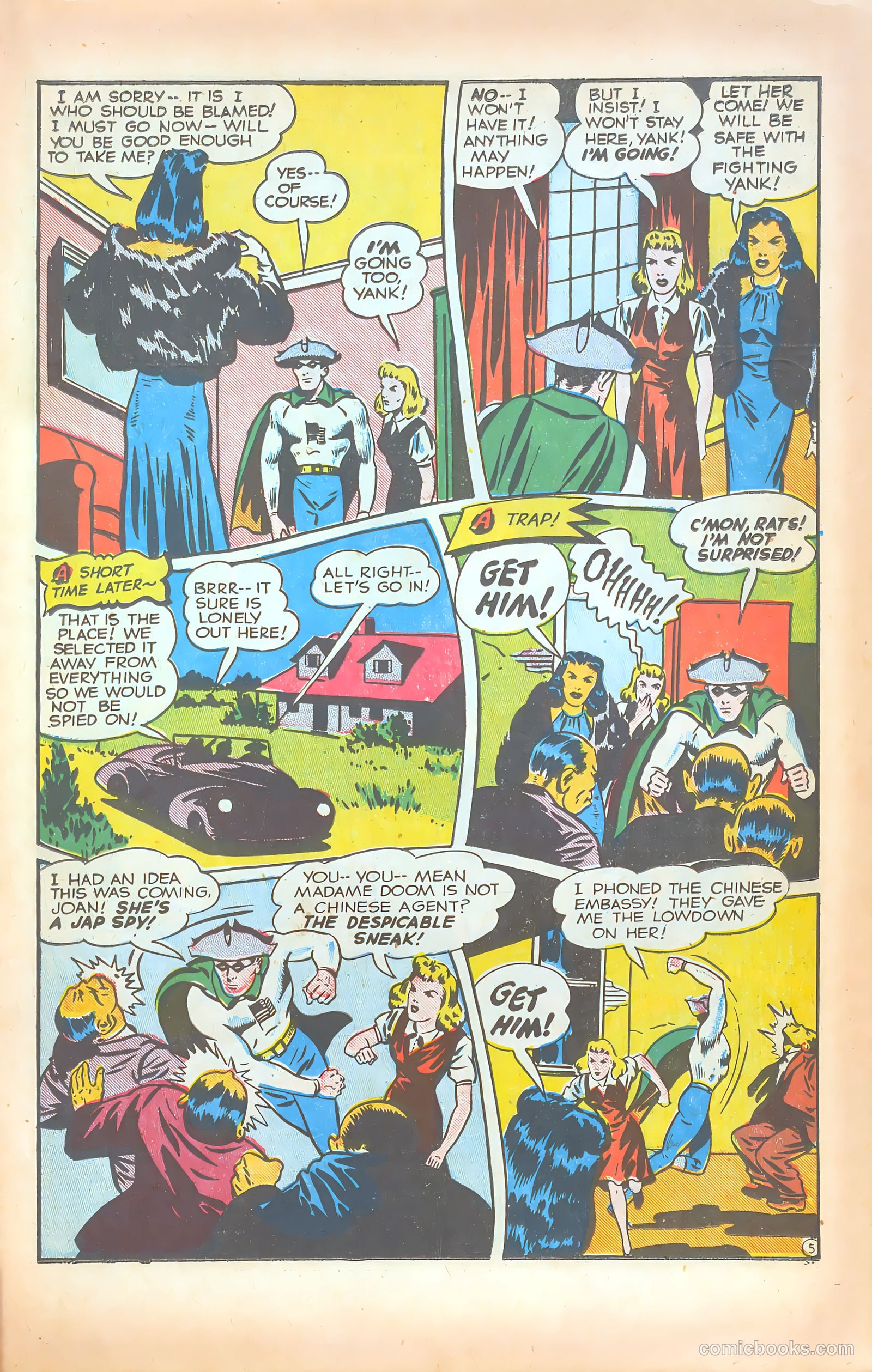 The Fighting Yank #15 (1946) — page 31 of 52