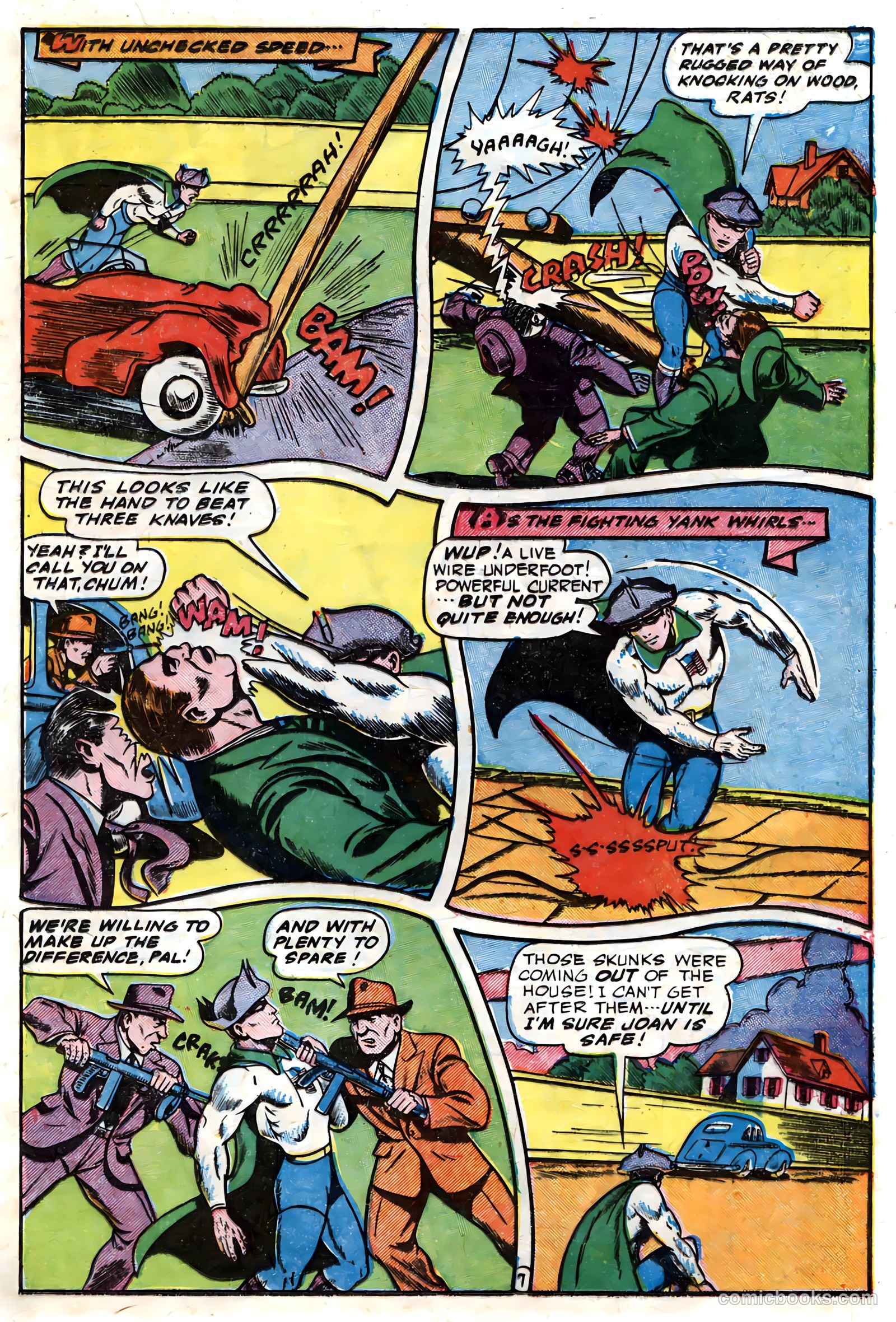The Fighting Yank #16 (1946) — page 21 of 52