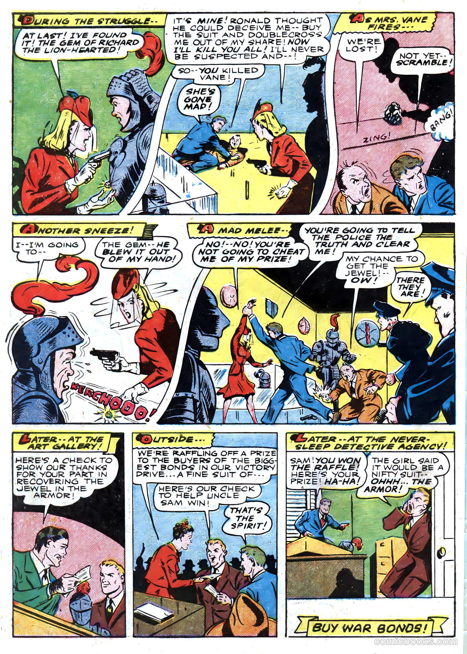 The Fighting Yank #16 (1946) — page 50 of 52