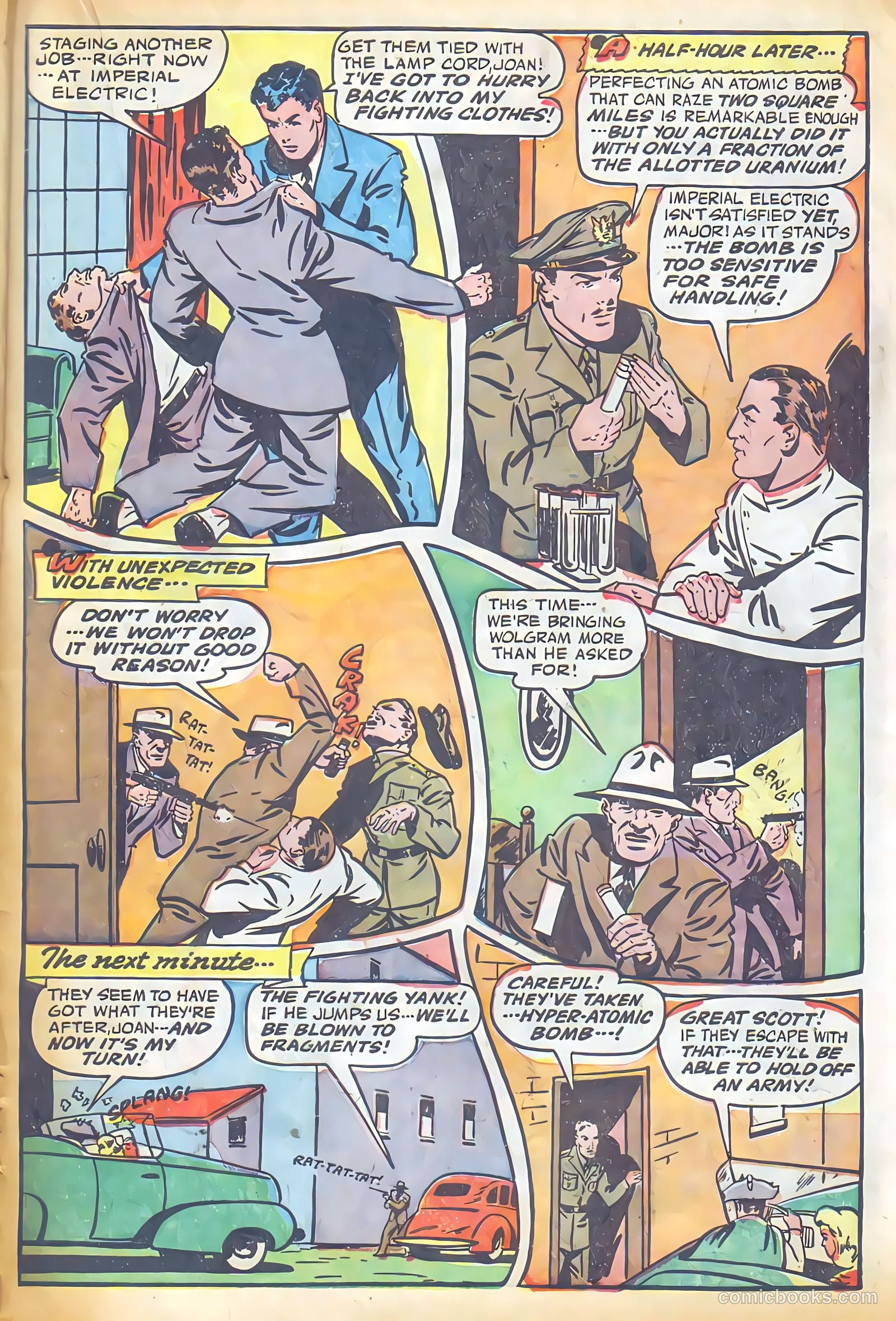 The Fighting Yank #17 (1946) — page 23 of 52