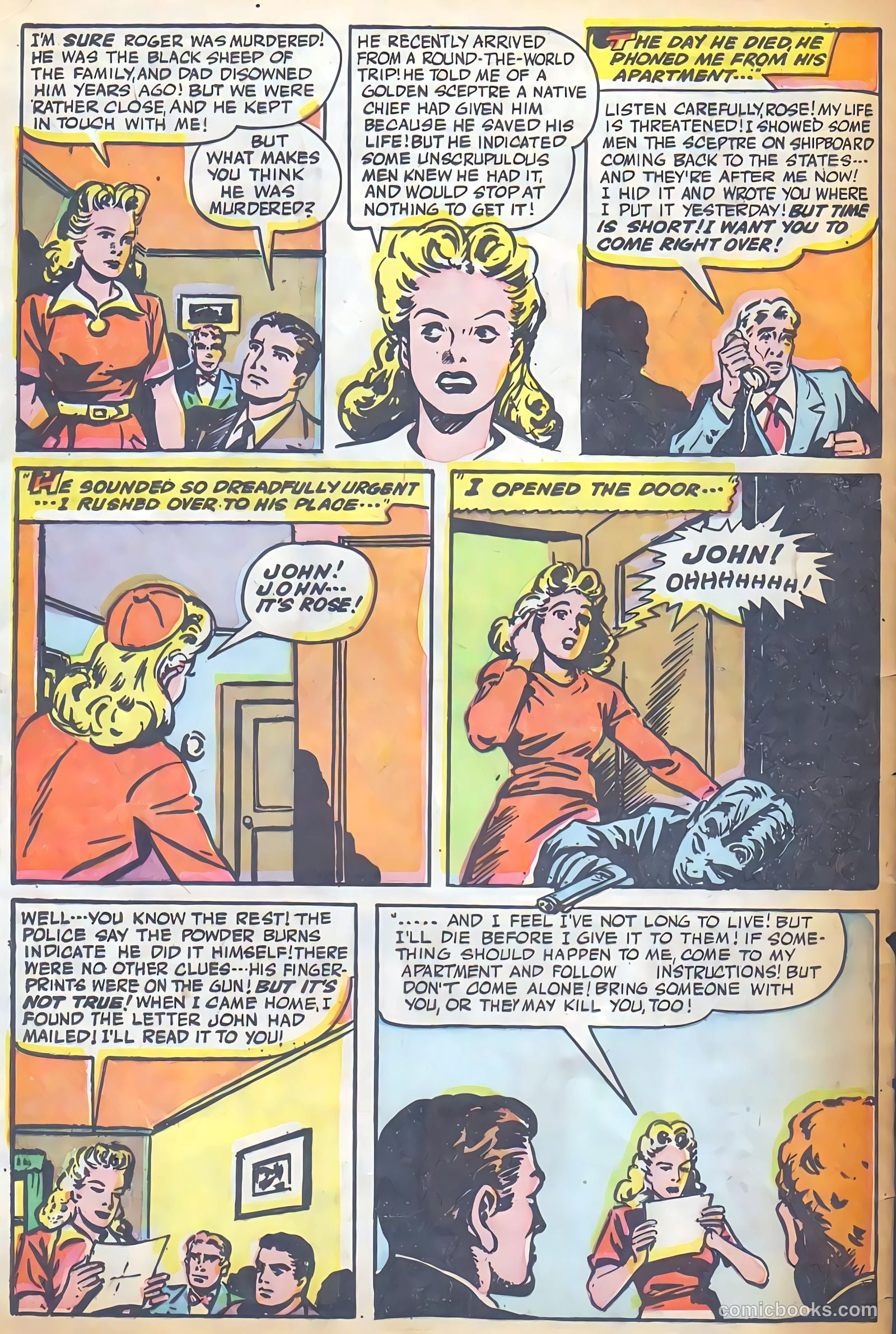 The Fighting Yank #17 (1946) — page 40 of 52