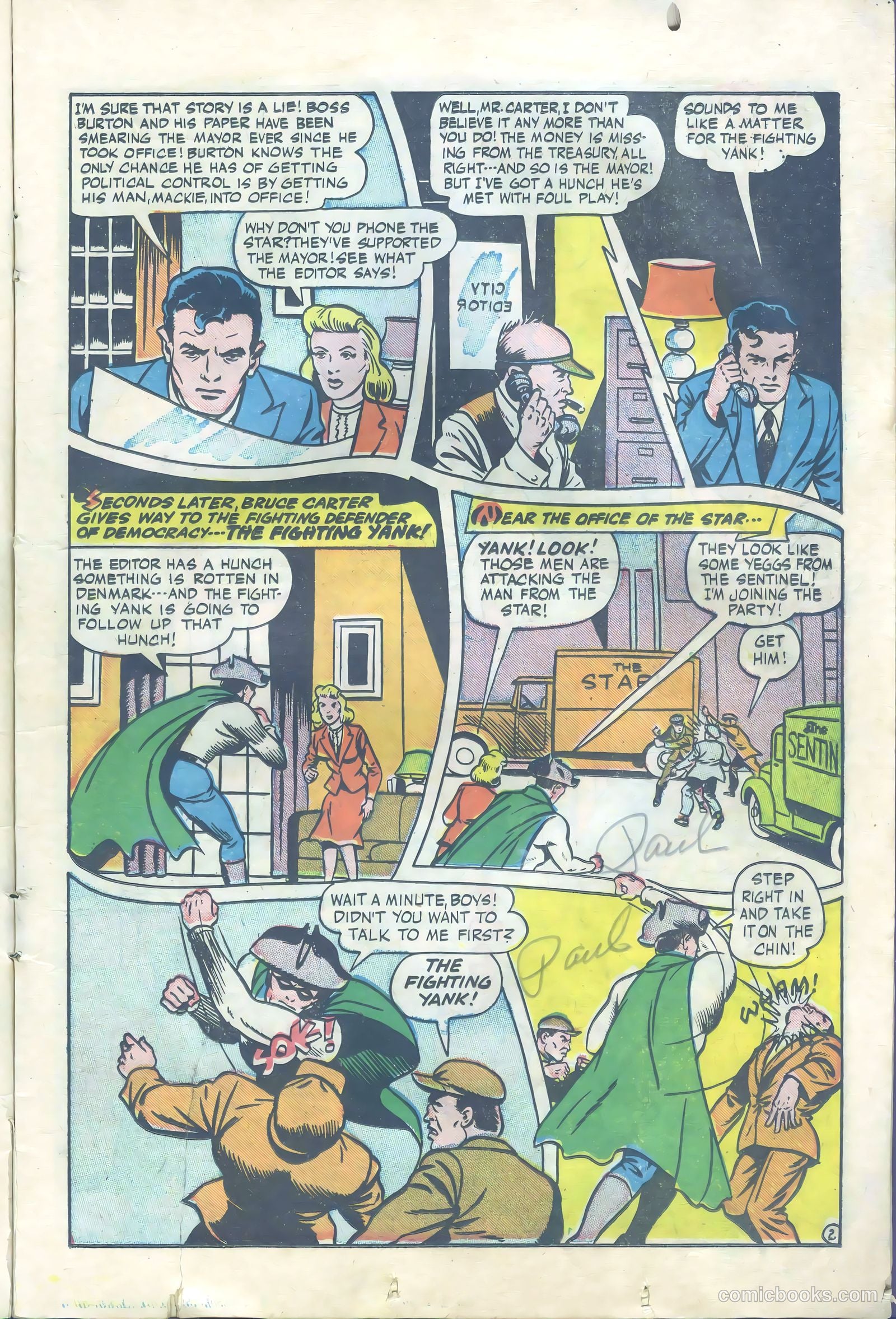 The Fighting Yank #18 (1946) — page 17 of 52
