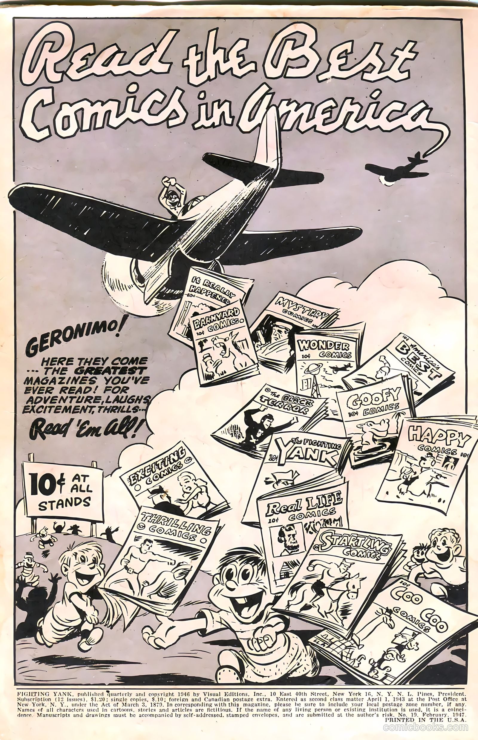 The Fighting Yank #19 (1947) — page 2 of 52