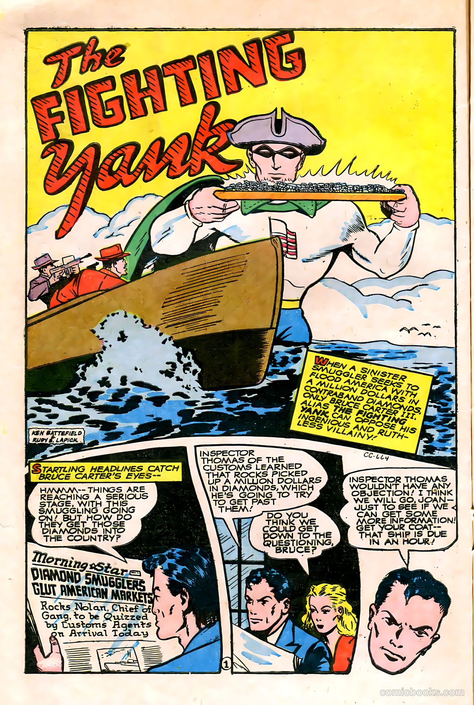 The Fighting Yank #19 (1947) — page 14 of 52