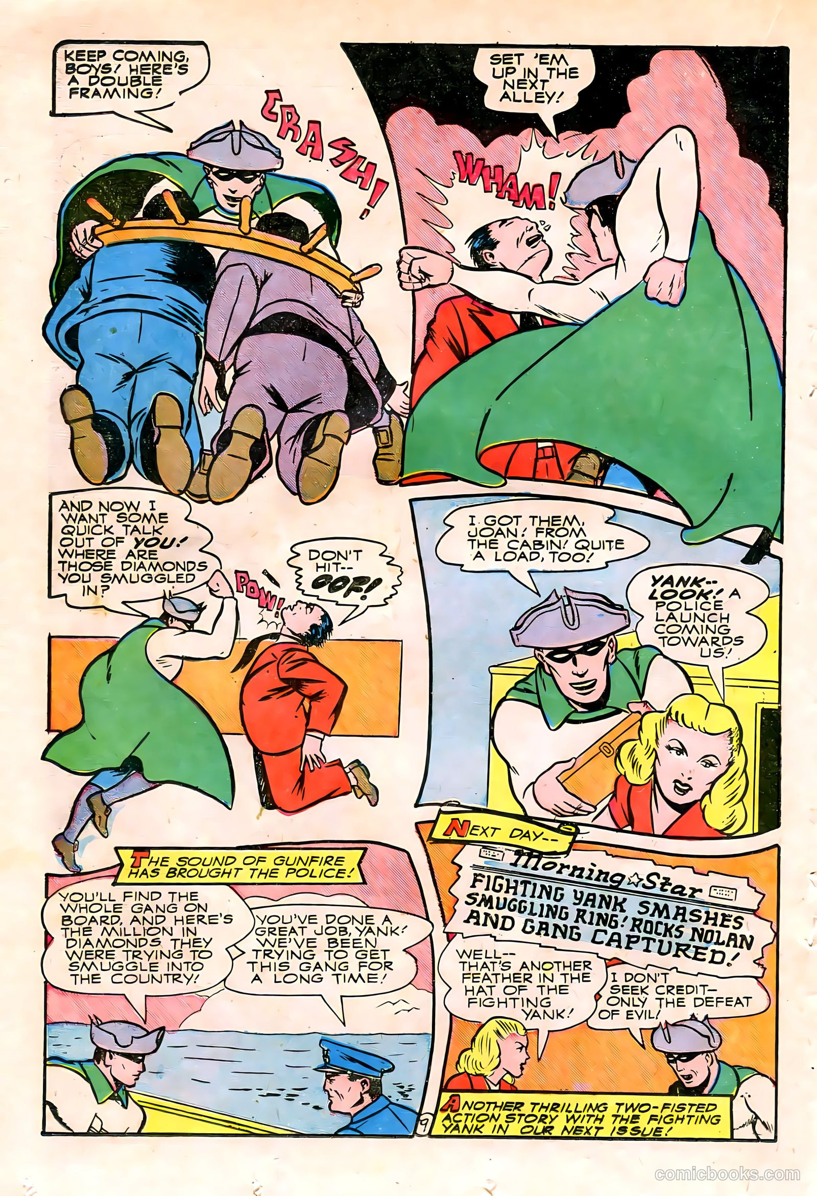 The Fighting Yank #19 (1947) — page 22 of 52