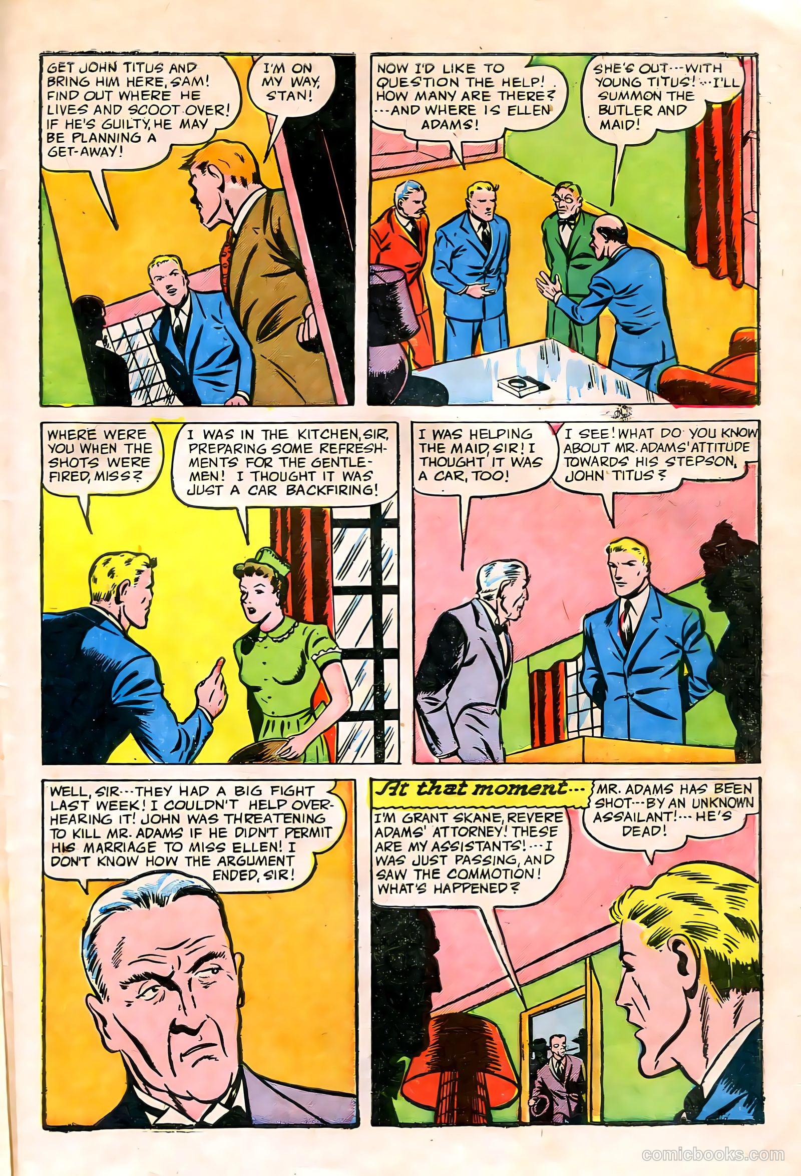 The Fighting Yank #19 (1947) — page 39 of 52