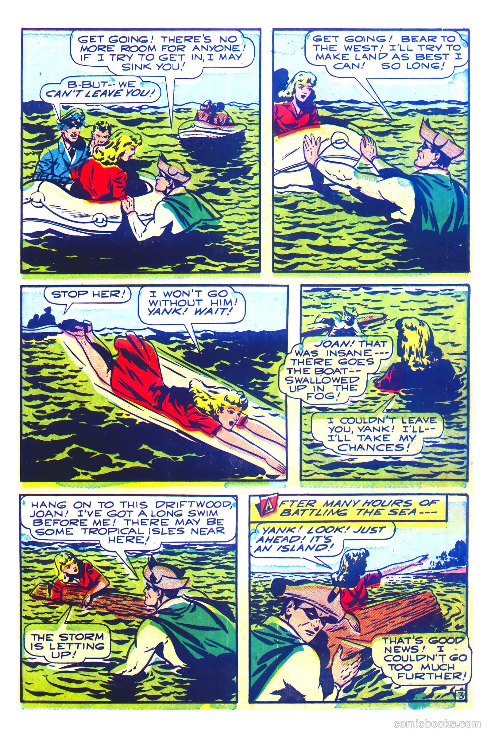 The Fighting Yank #20 (1947) — page 15 of 52
