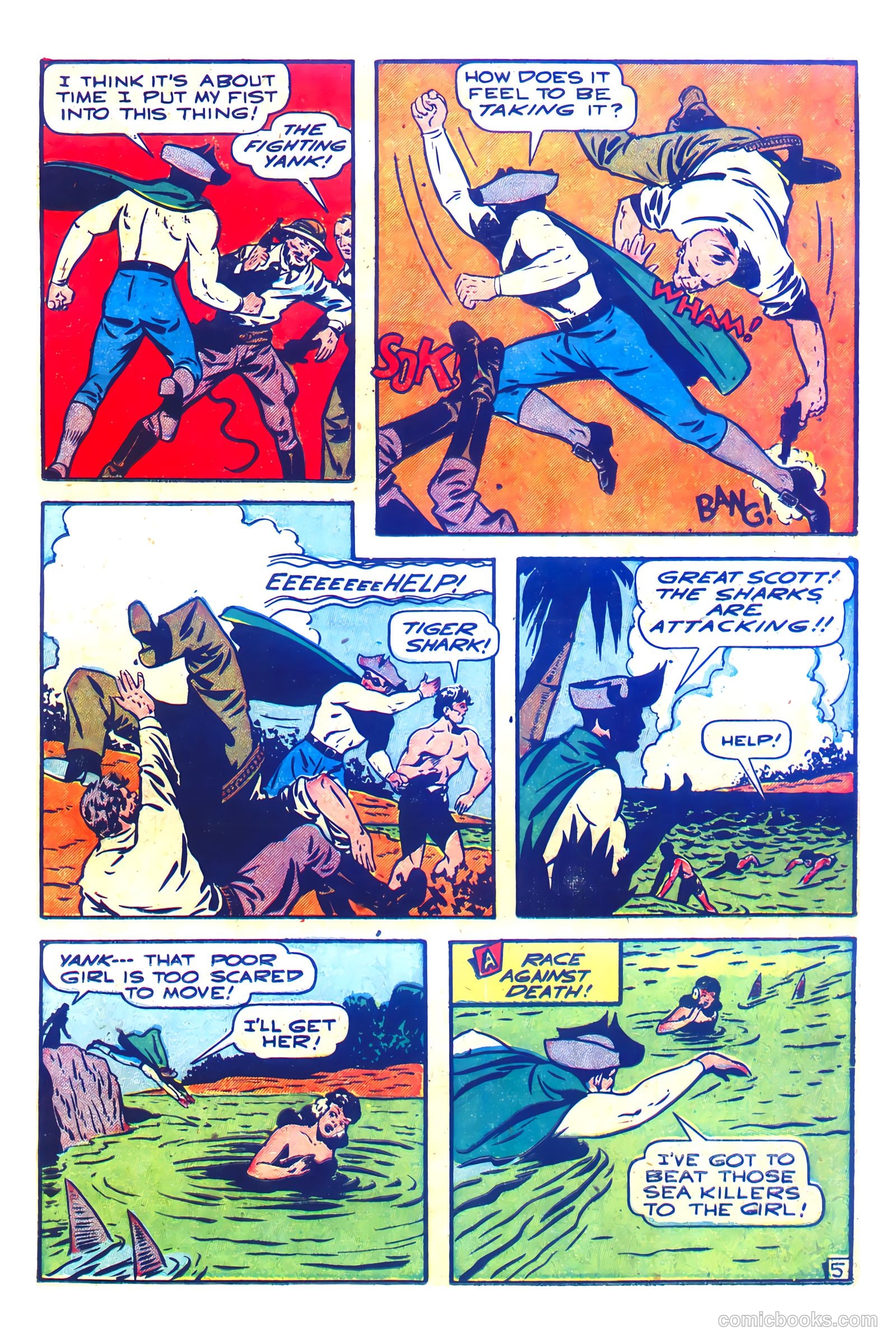 The Fighting Yank #20 (1947) — page 17 of 52