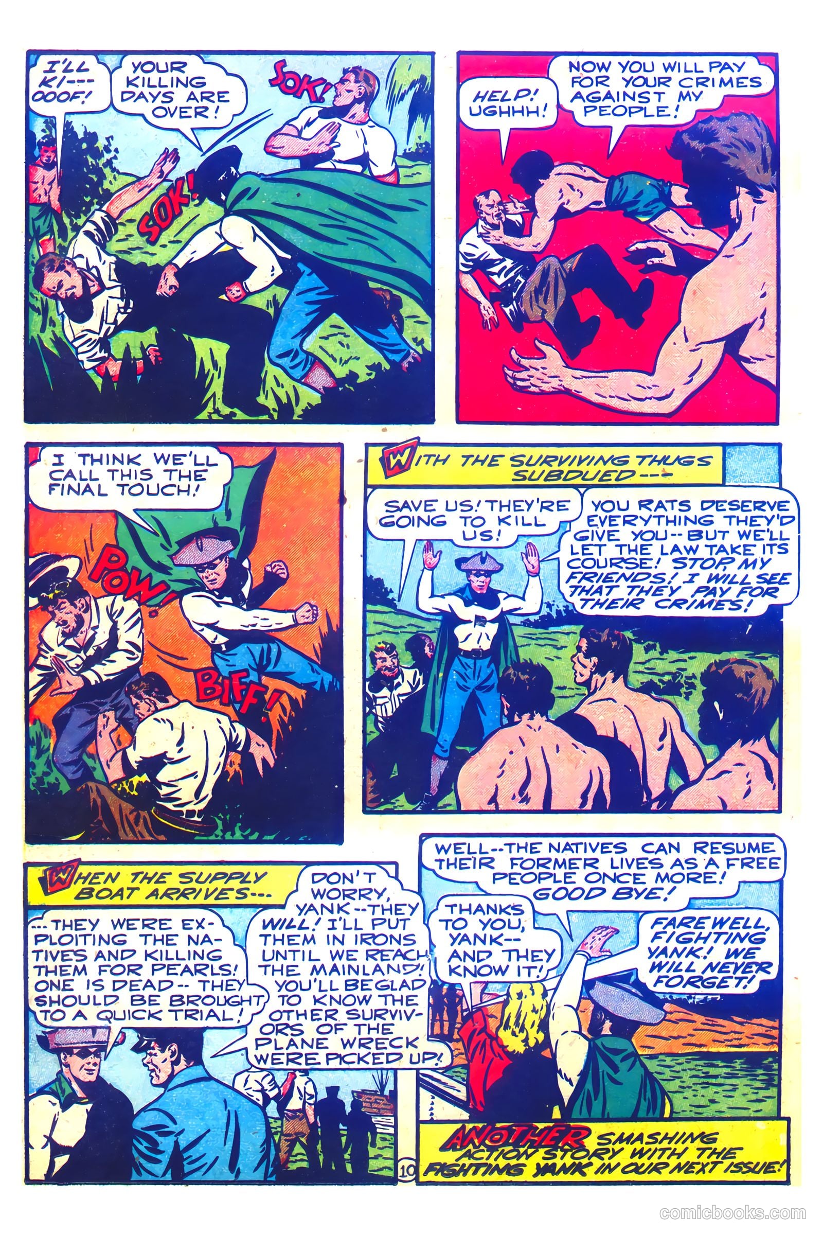 The Fighting Yank #20 (1947) — page 22 of 52
