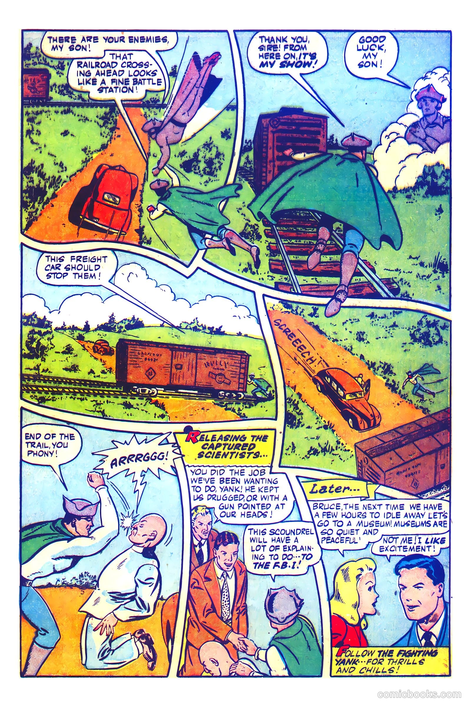 The Fighting Yank #20 (1947) — page 35 of 52