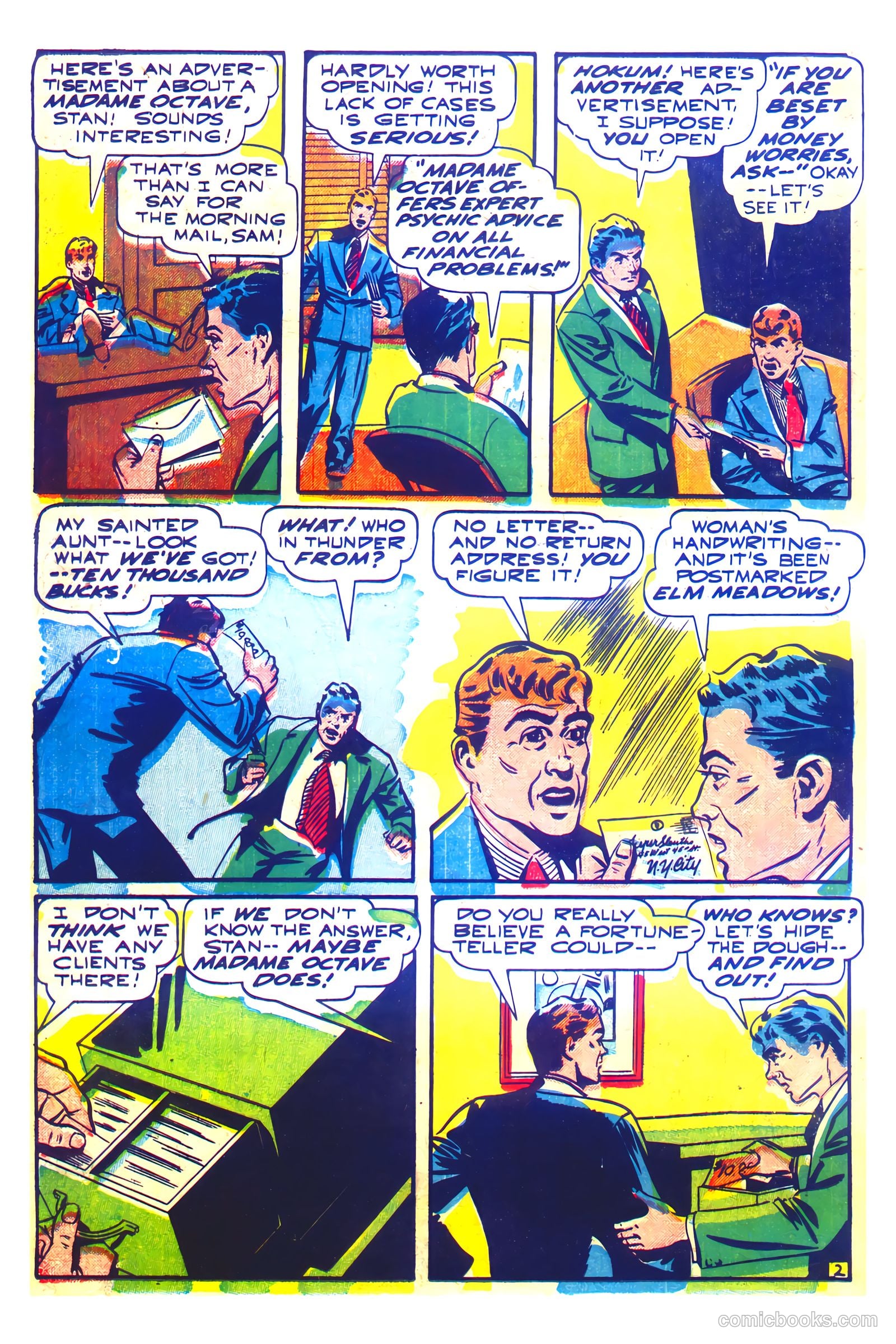 The Fighting Yank #20 (1947) — page 38 of 52