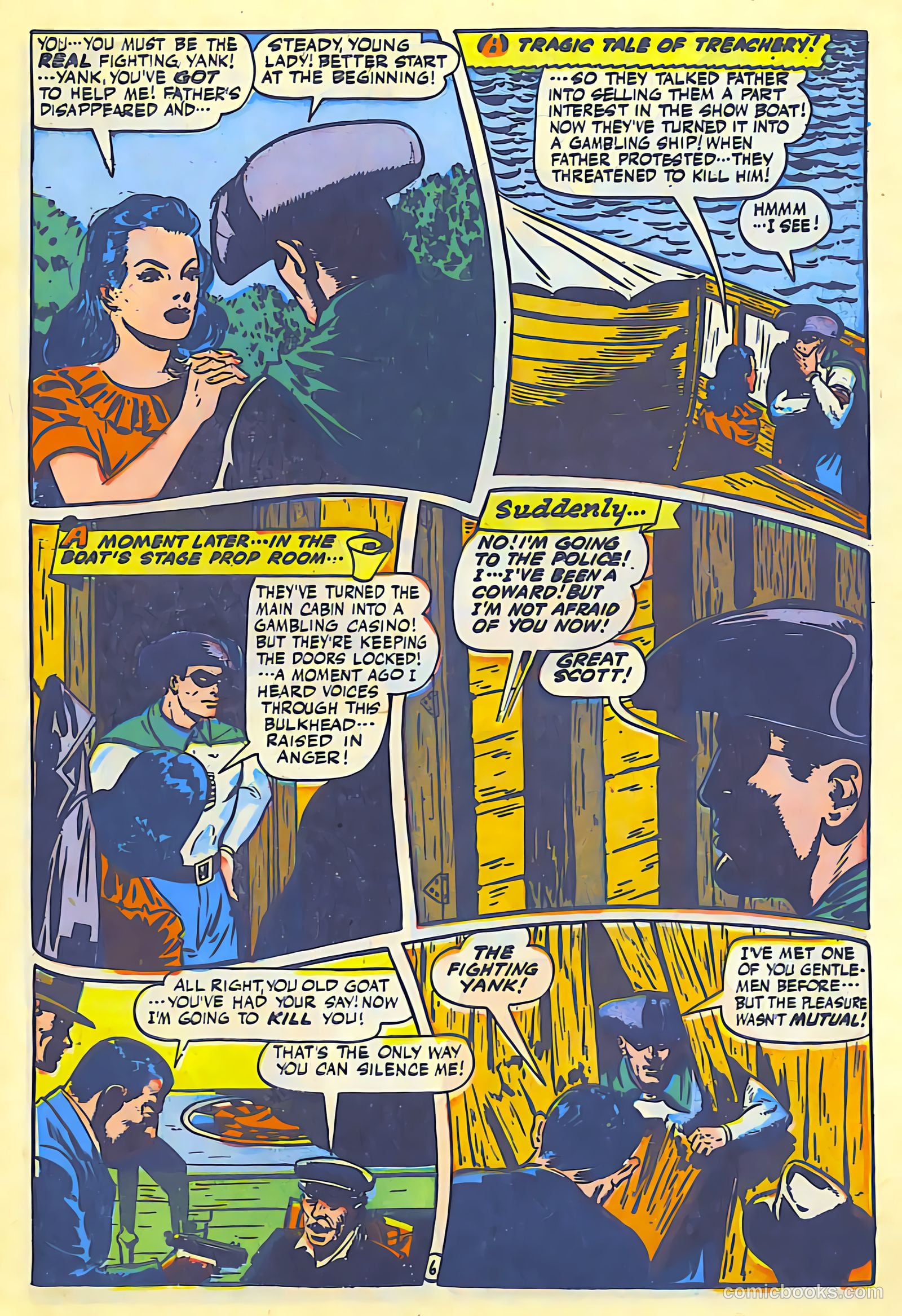 The Fighting Yank #23 (1948) — page 19 of 52