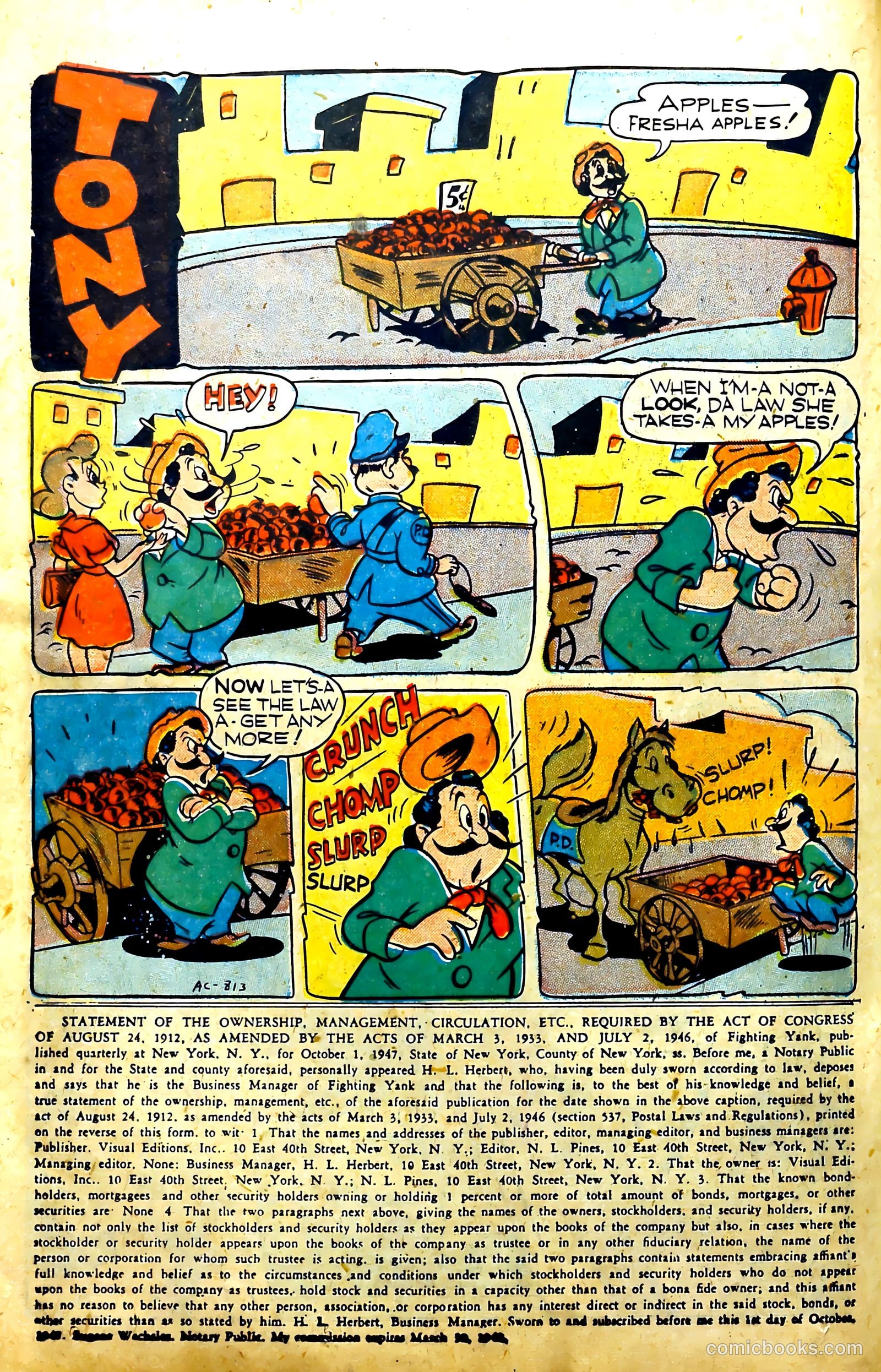 The Fighting Yank #24 (1948) — page 36 of 52