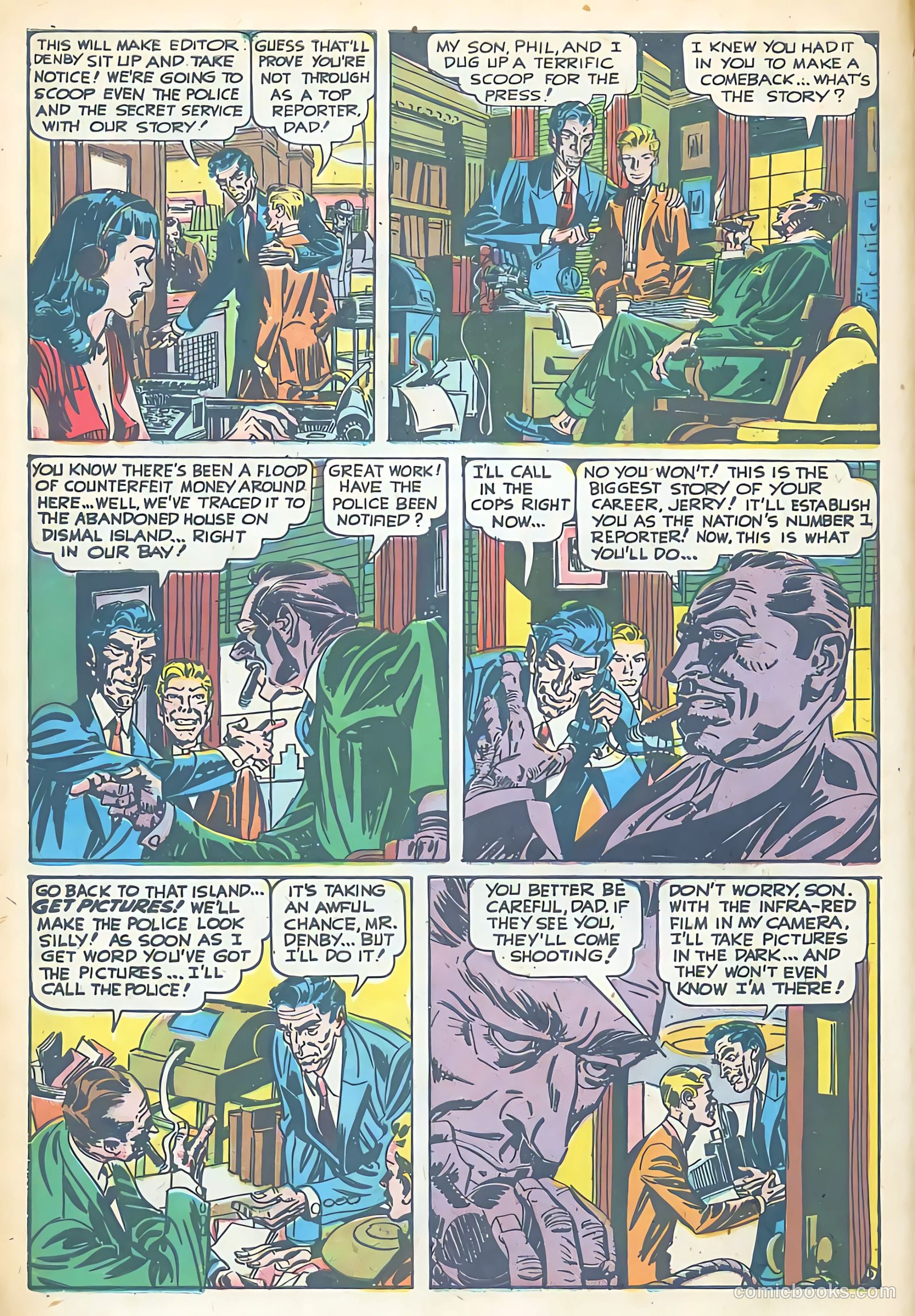 The Fighting Yank #25 (1948) — page 14 of 52