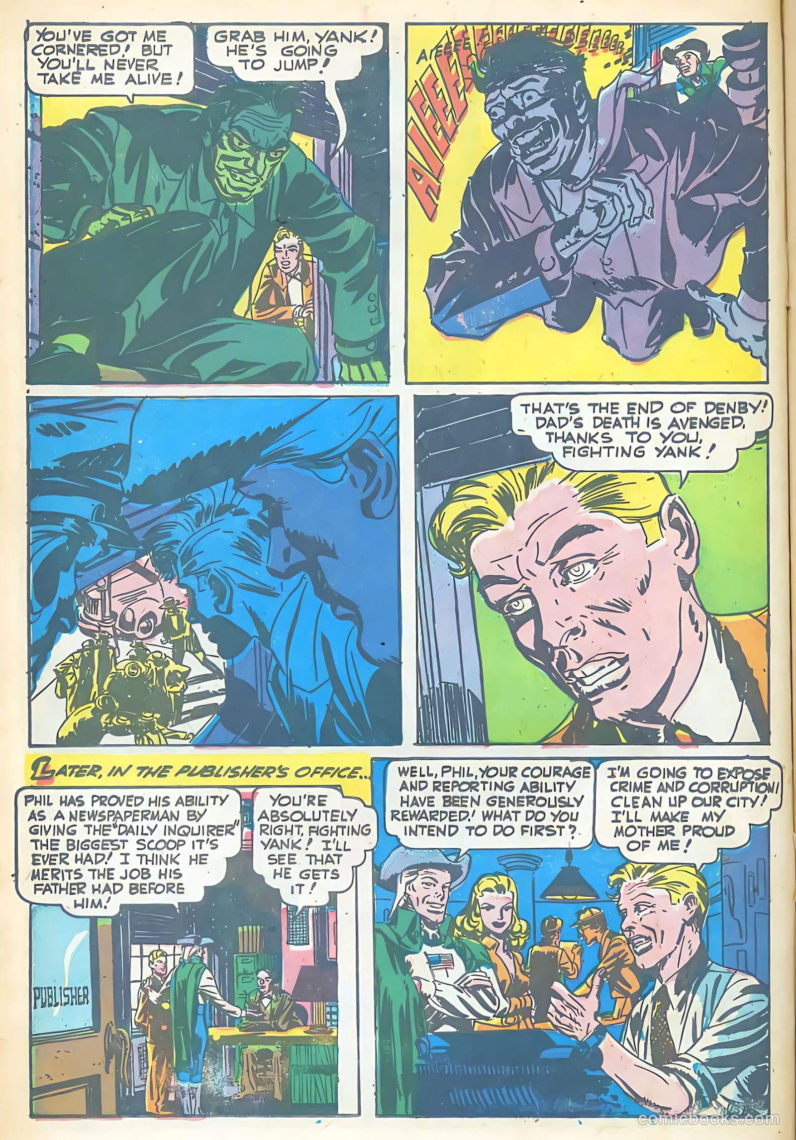 The Fighting Yank #25 (1948) — page 22 of 52