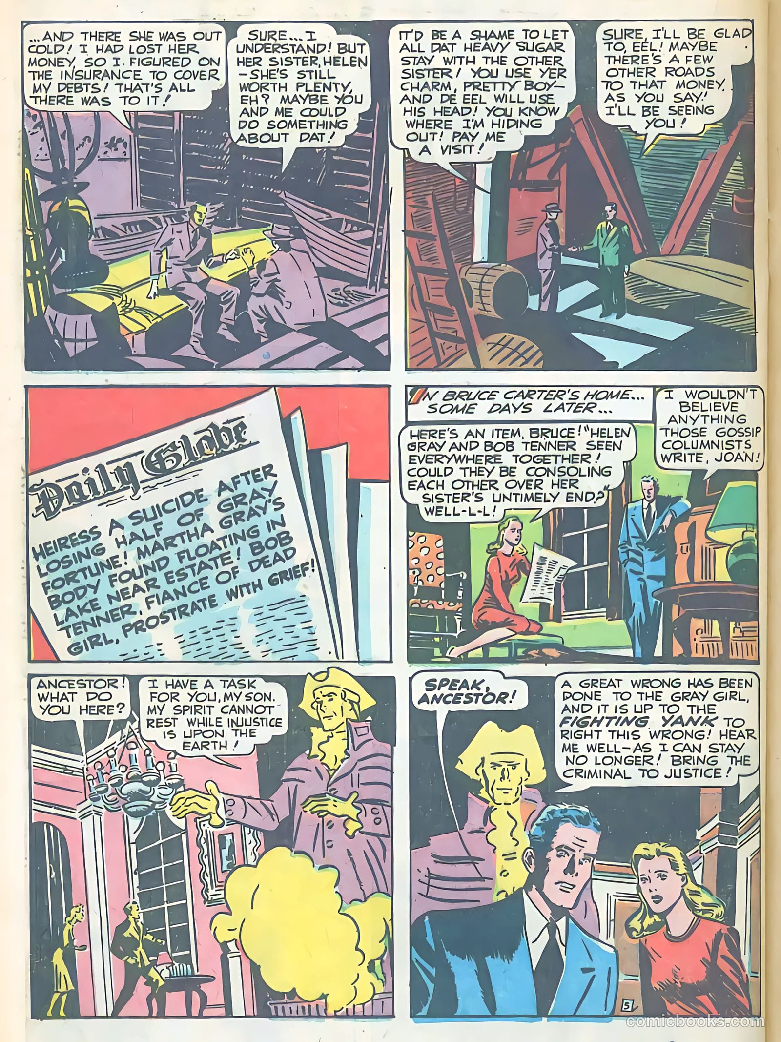 The Fighting Yank #25 (1948) — page 30 of 52