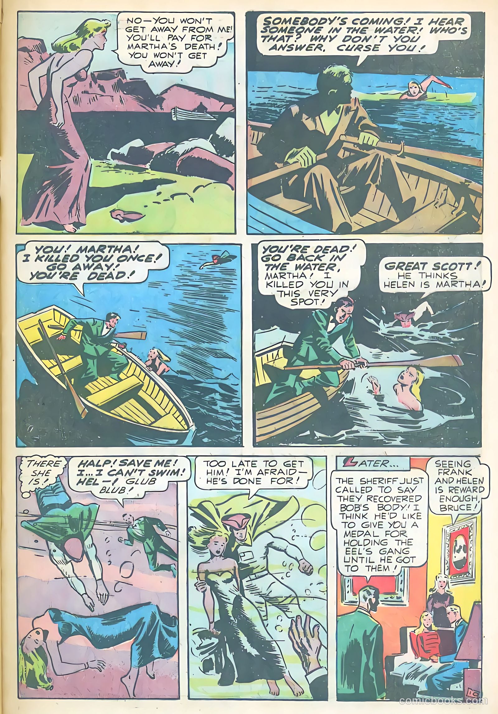 The Fighting Yank #25 (1948) — page 35 of 52