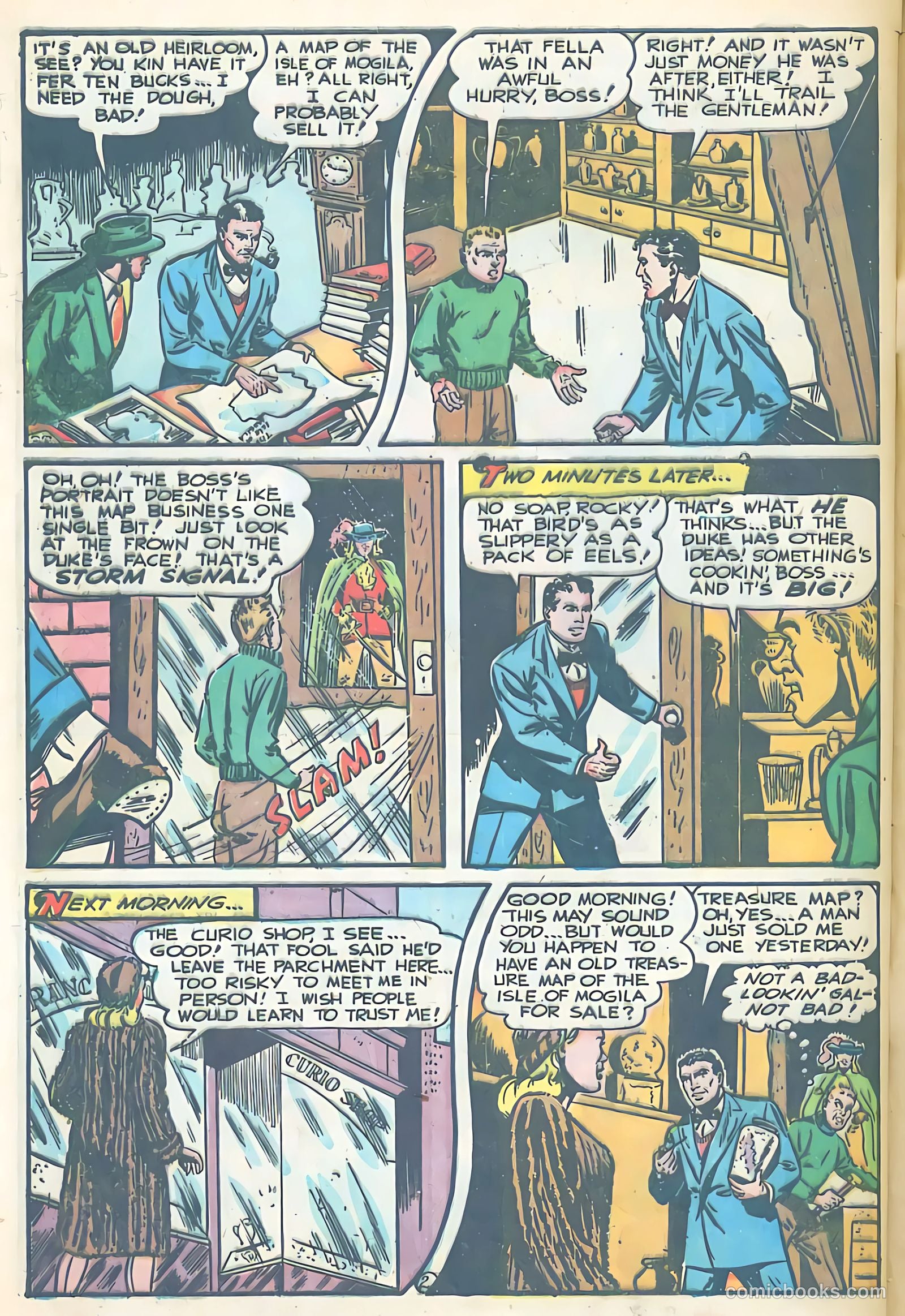 The Fighting Yank #25 (1948) — page 40 of 52