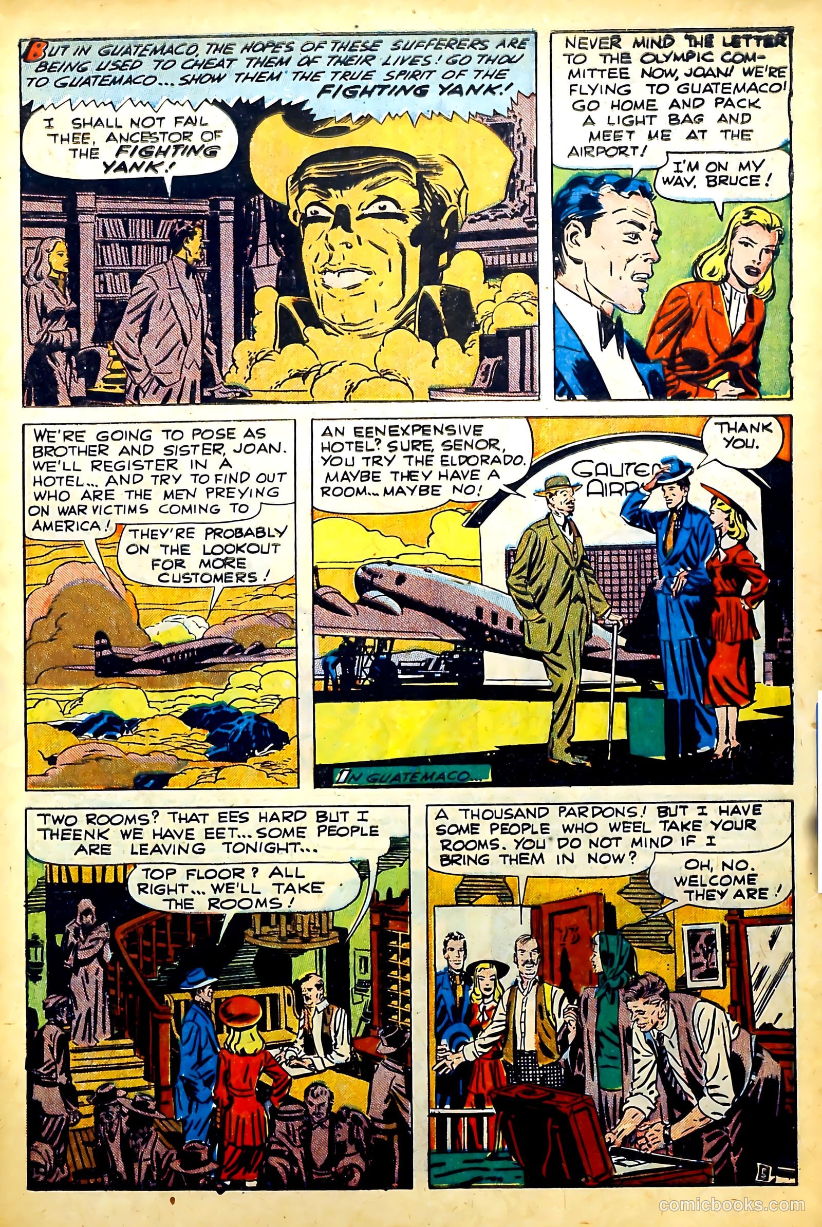 The Fighting Yank #26 (1948) — page 7 of 52