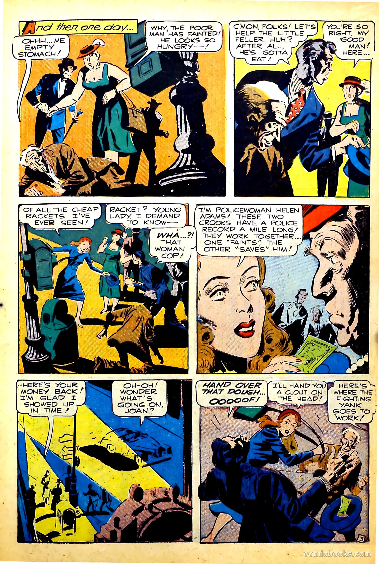 The Fighting Yank #26 (1948) — page 17 of 52