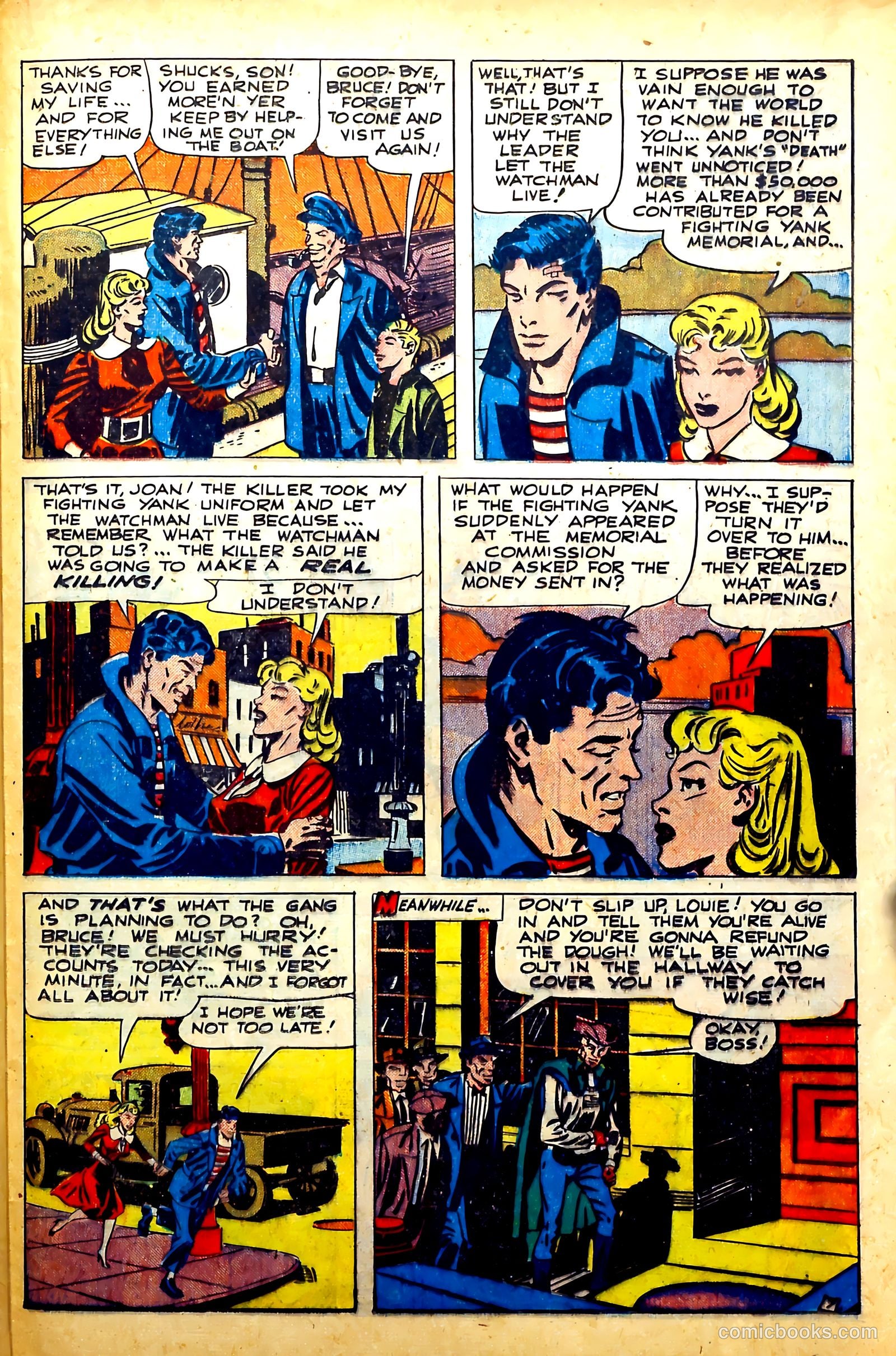 The Fighting Yank #26 (1948) — page 35 of 52