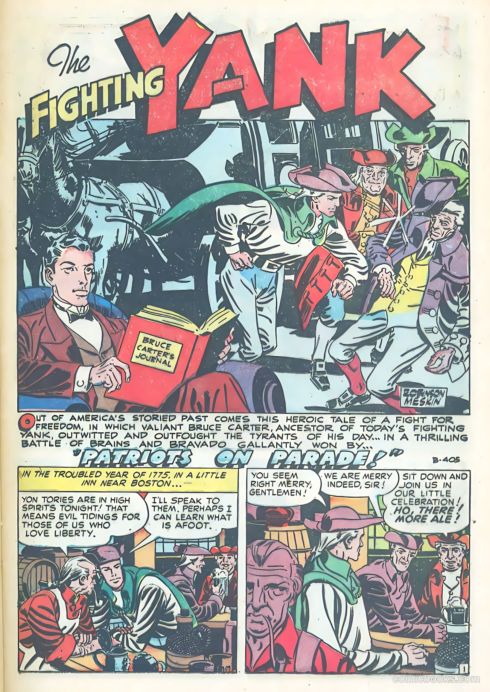 The Fighting Yank #27 (1949) — page 35 of 52