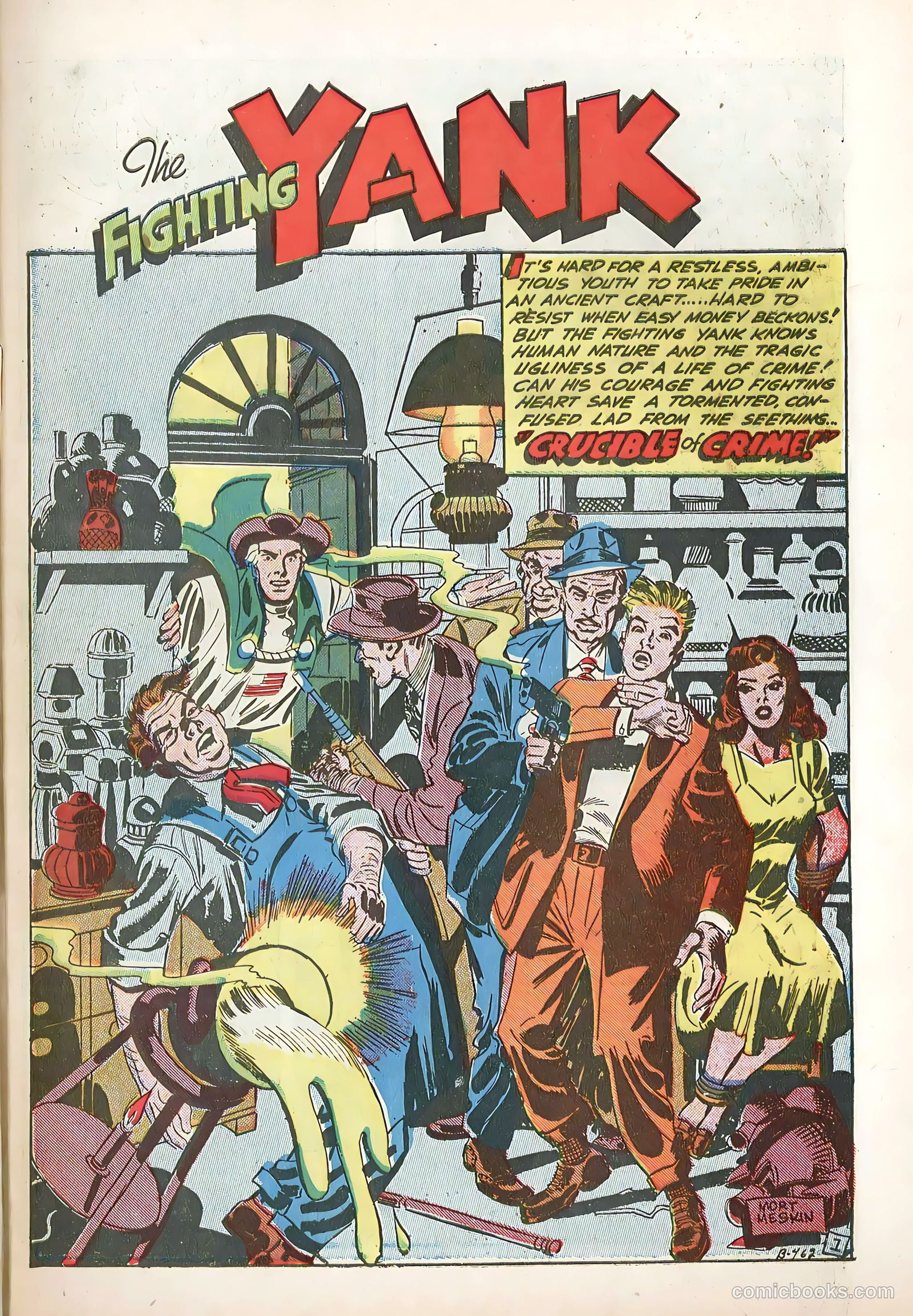 The Fighting Yank #28 (1949) — page 3 of 36