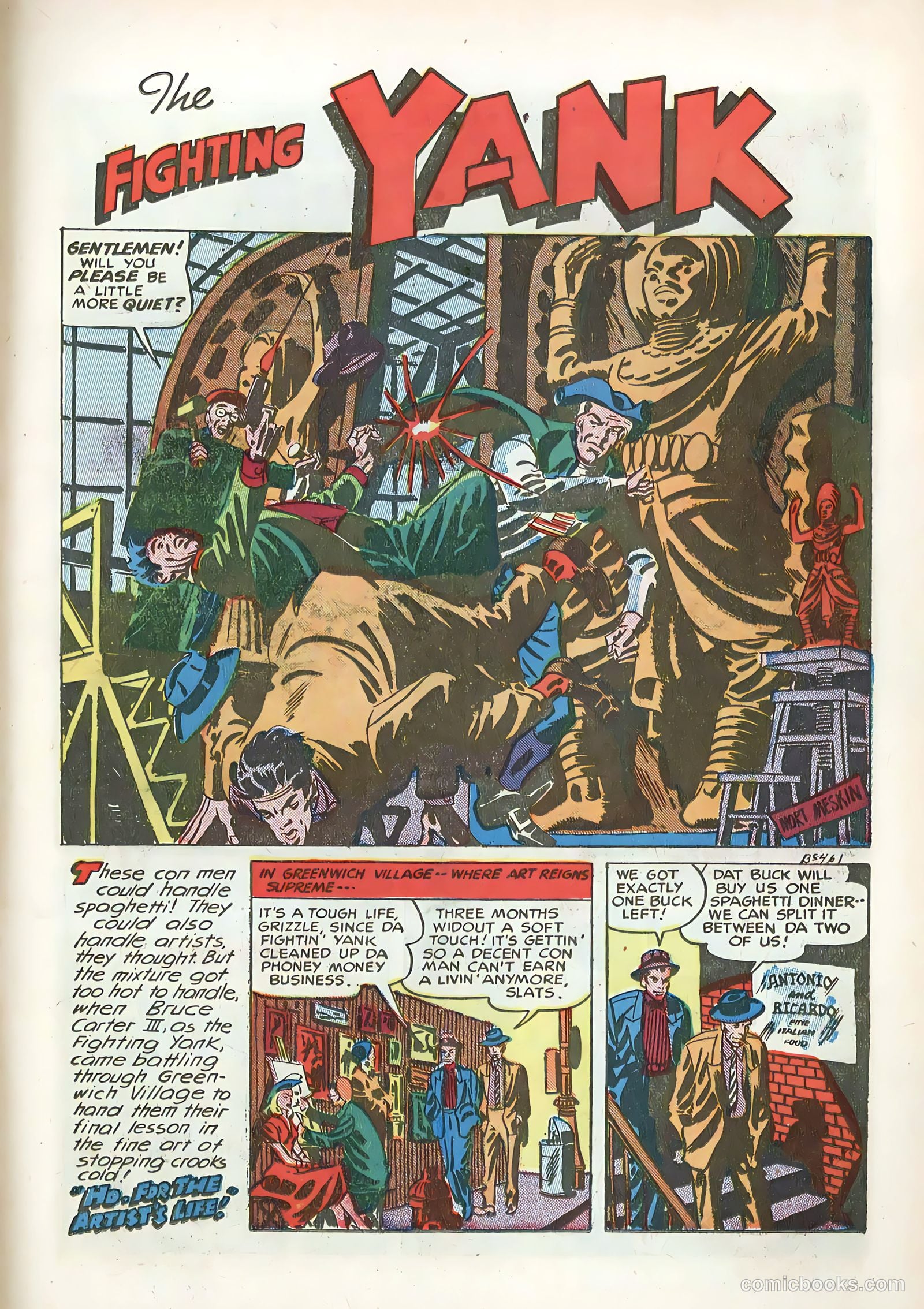 The Fighting Yank #28 (1949) — page 23 of 36