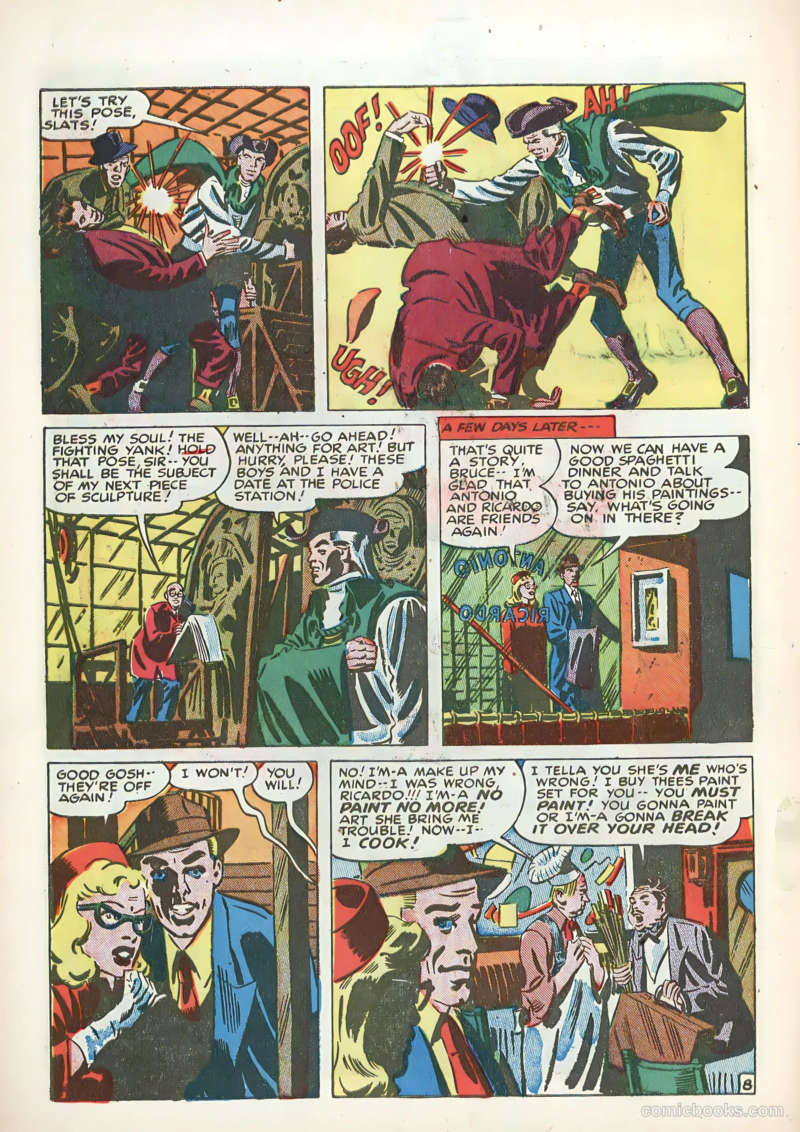 The Fighting Yank #28 (1949) — page 30 of 36