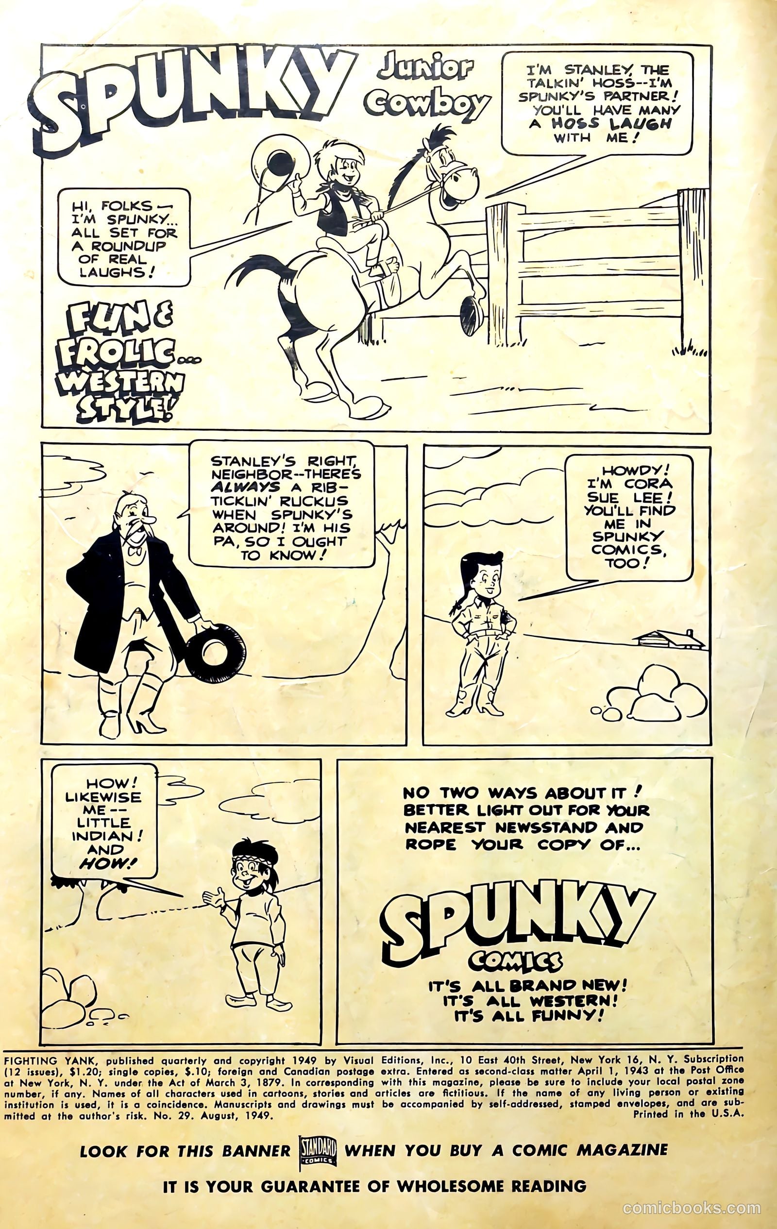 The Fighting Yank #29 (1949) — page 2 of 36