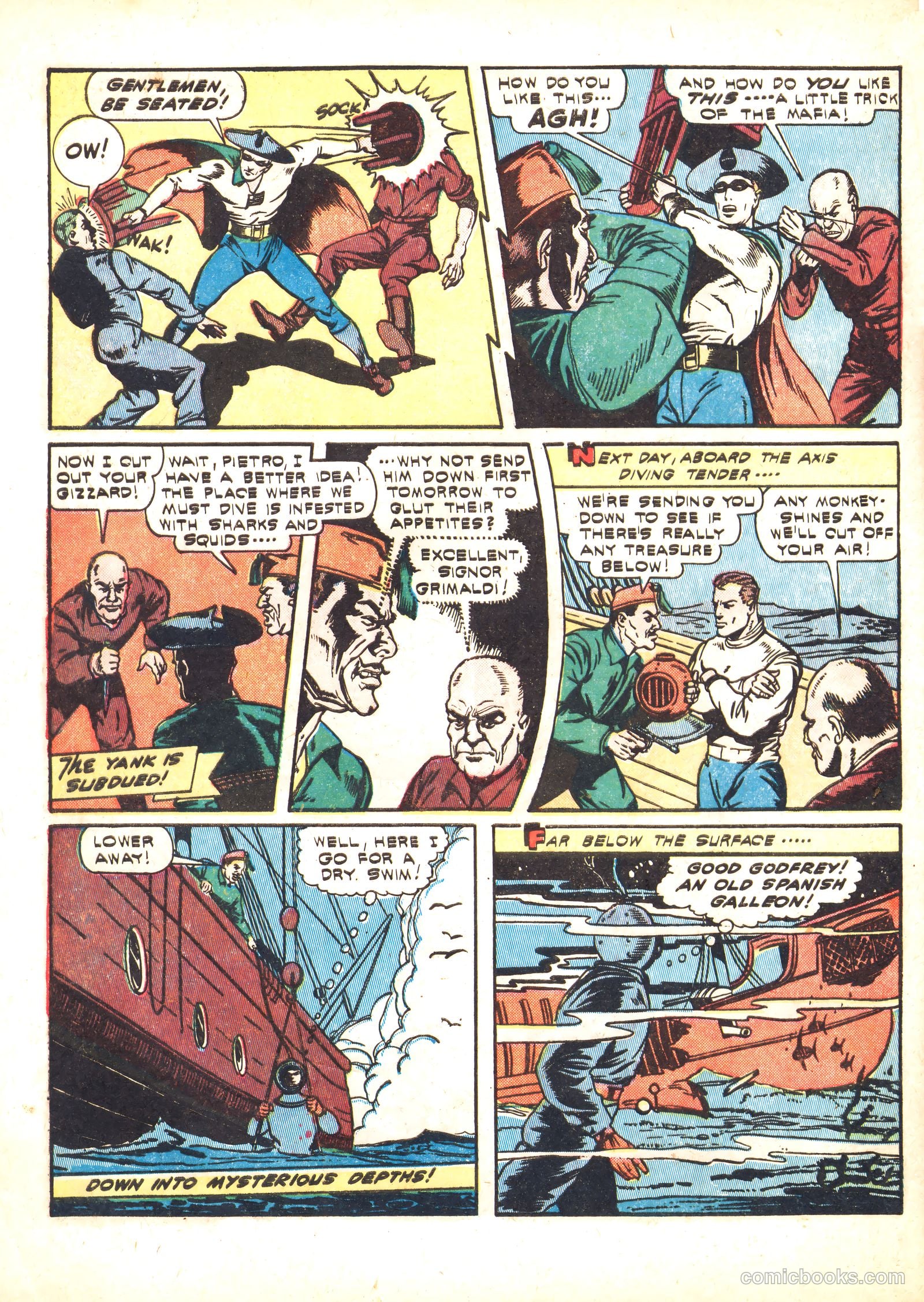 The Fighting Yank #3 (1943) — page 8 of 64