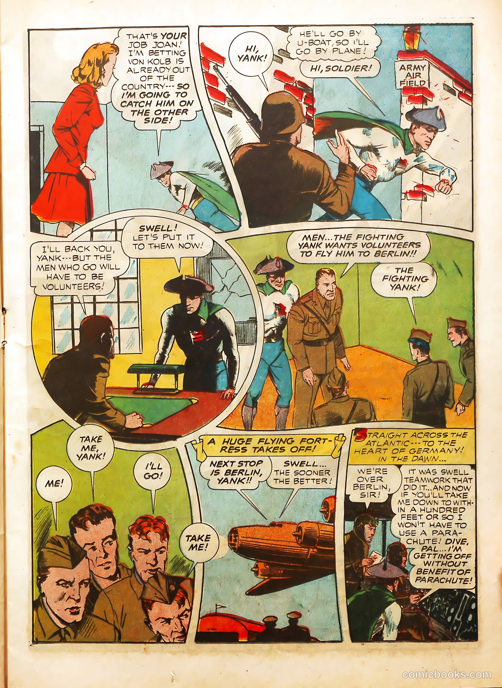 The Fighting Yank #5 (1943) — page 22 of 54