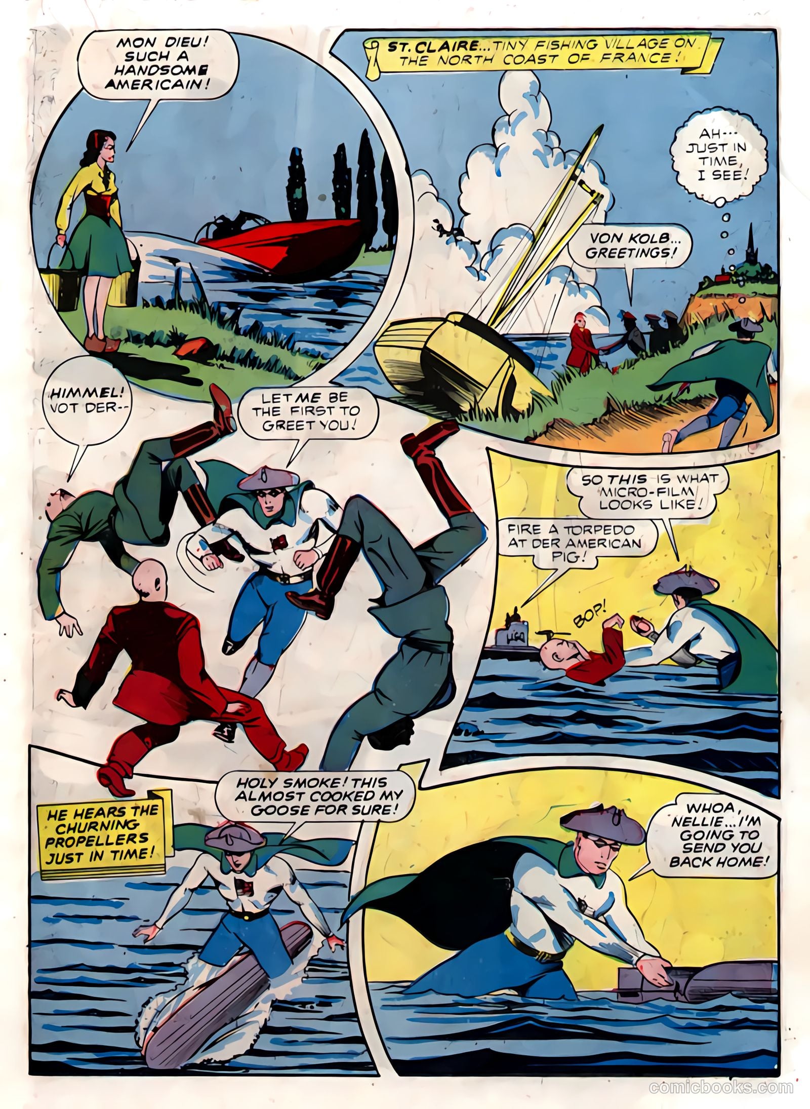 The Fighting Yank #5 (1943) — page 30 of 54