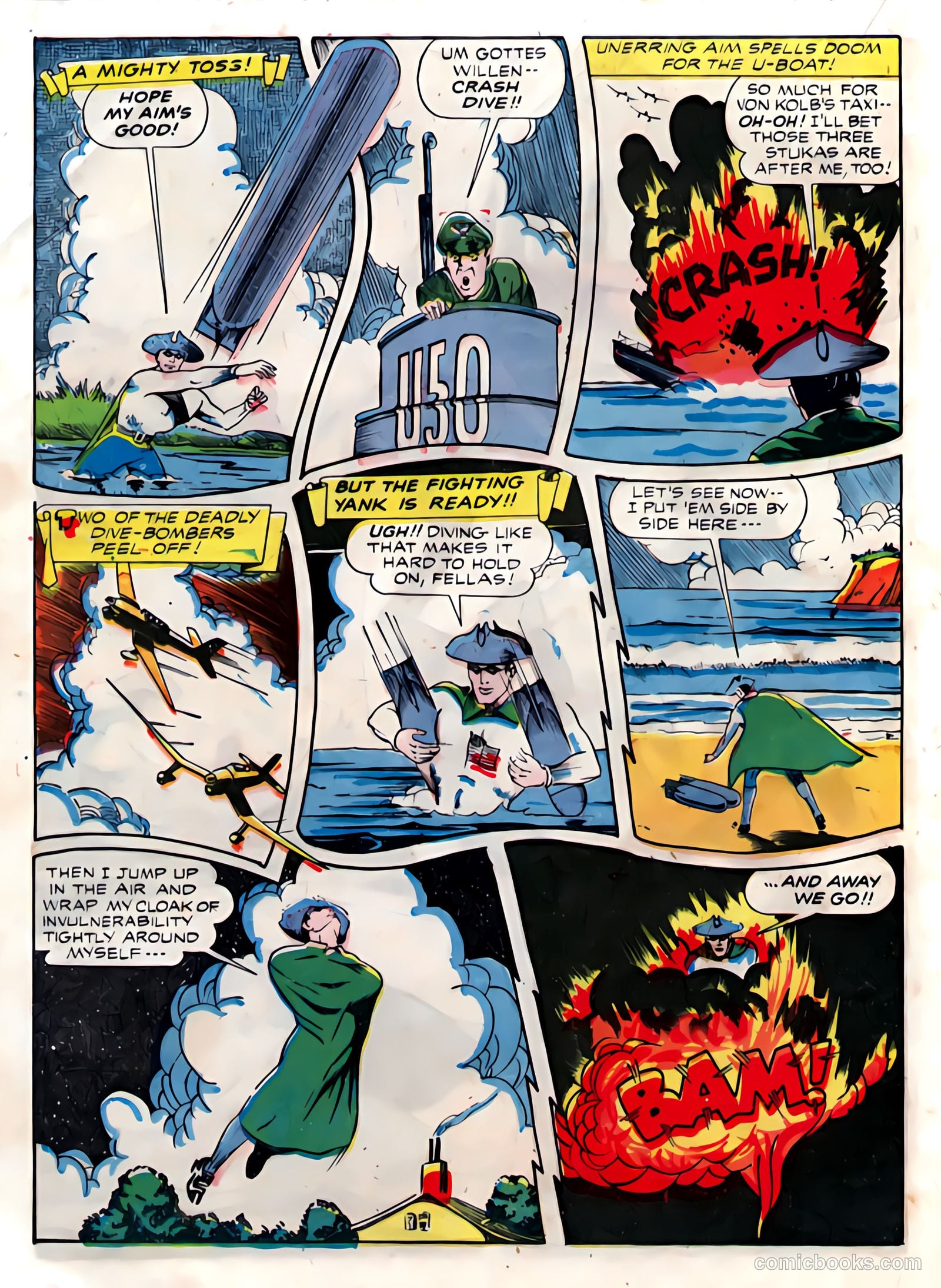 The Fighting Yank #5 (1943) — page 31 of 54