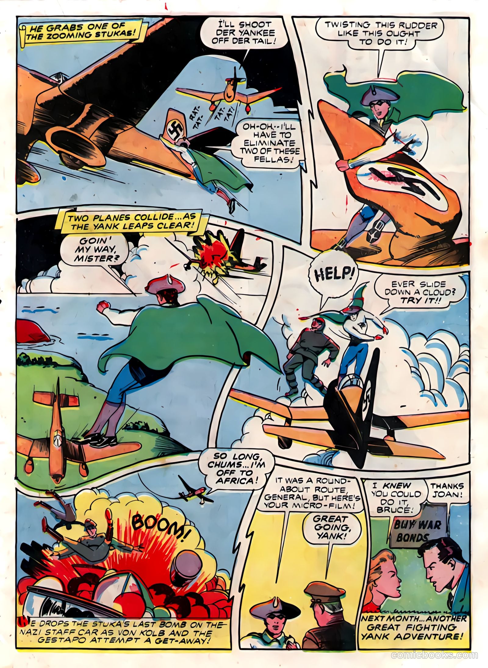 The Fighting Yank #5 (1943) — page 32 of 54