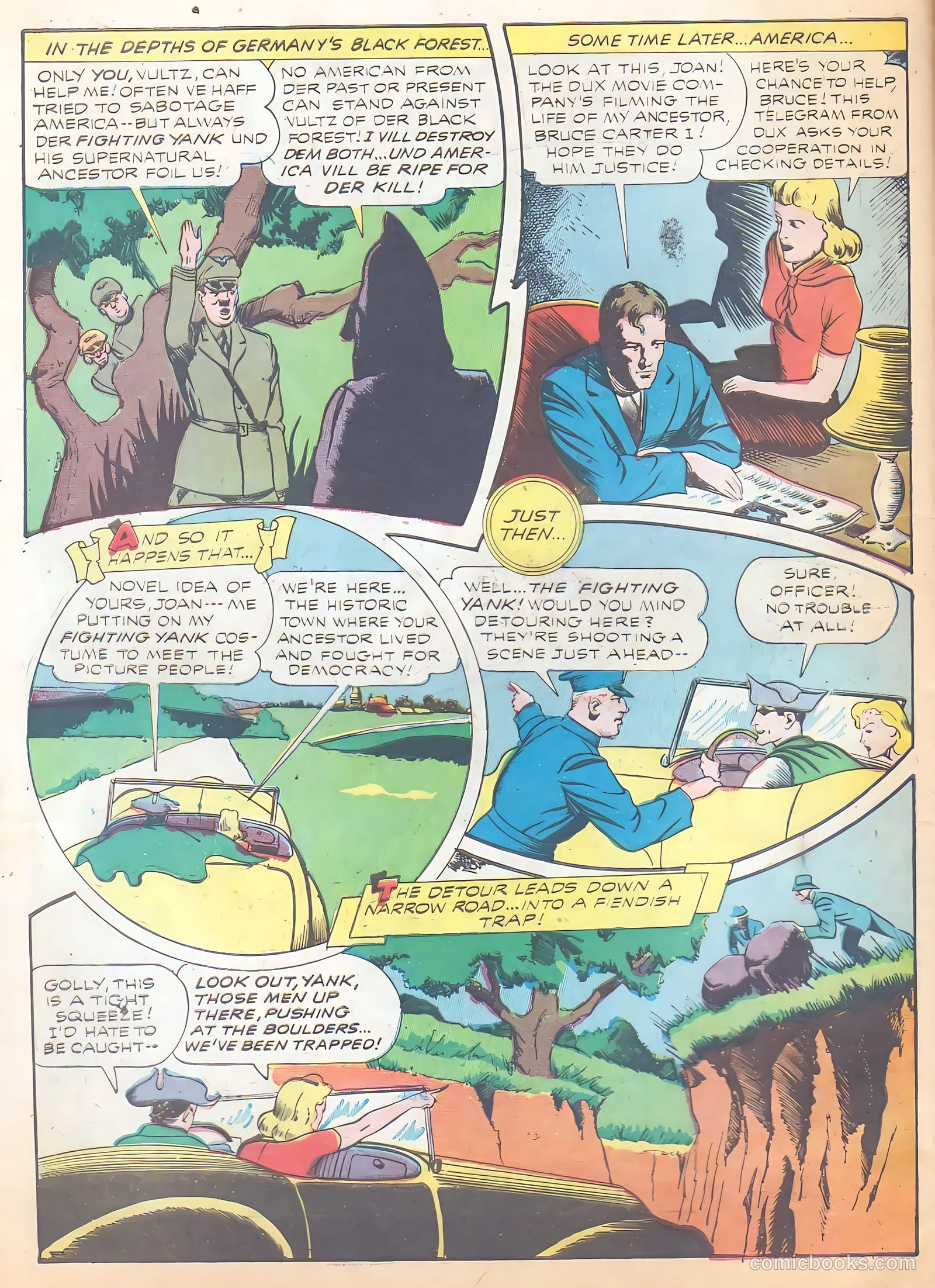 The Fighting Yank #6 (1943) — page 19 of 61