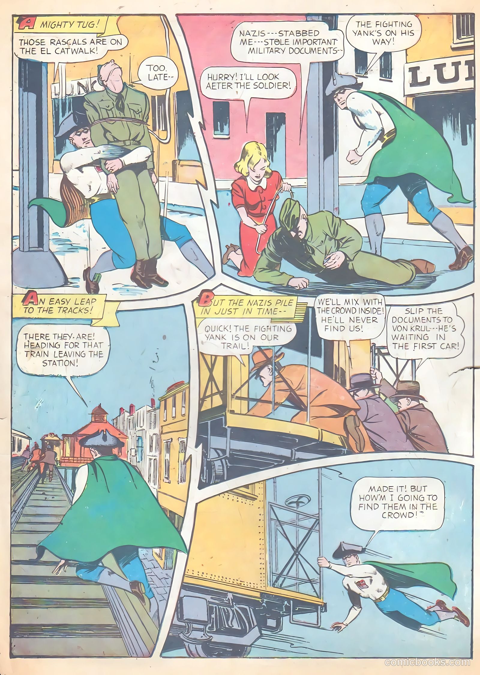 The Fighting Yank #6 (1943) — page 35 of 61