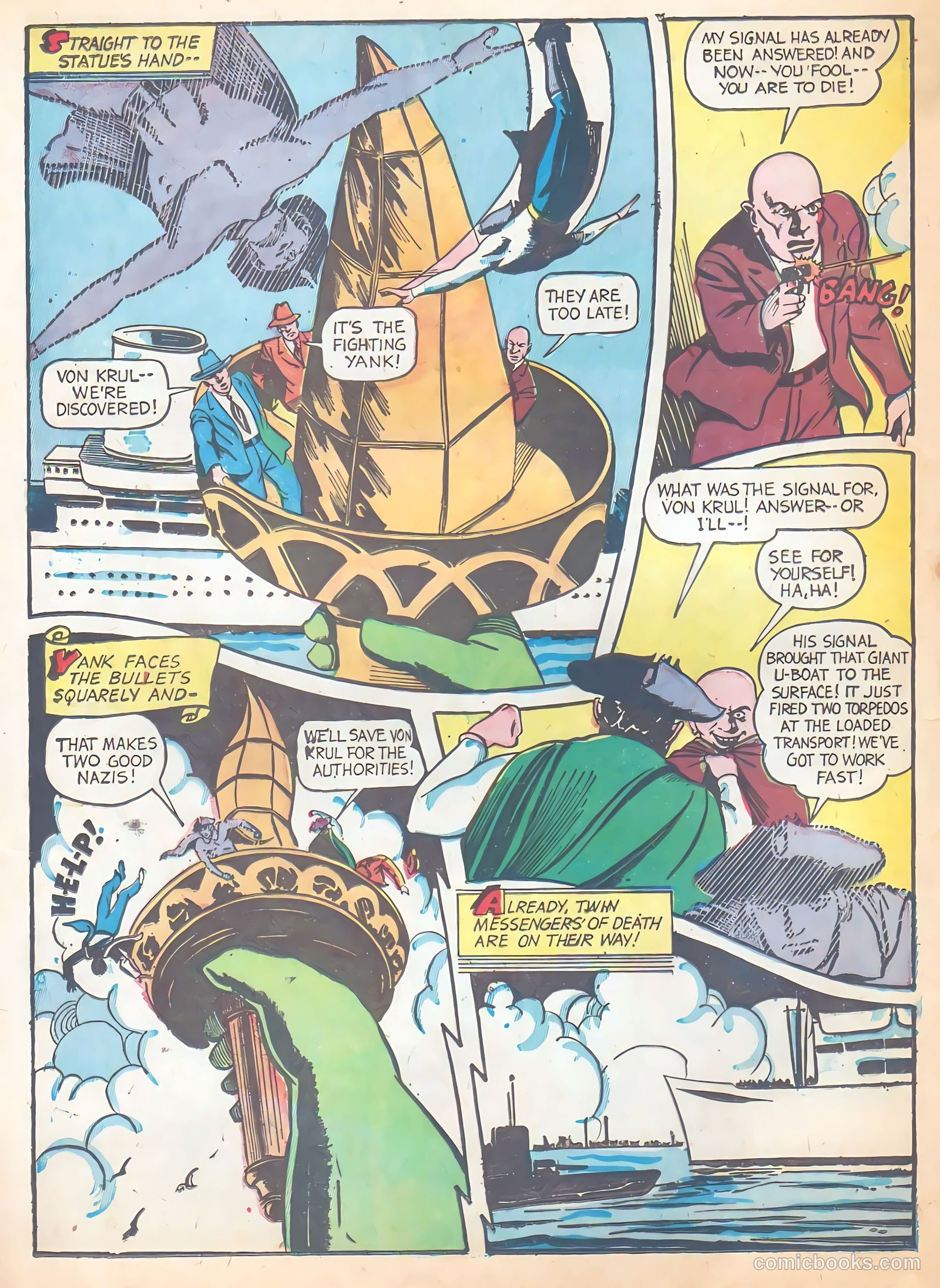The Fighting Yank #6 (1943) — page 43 of 61