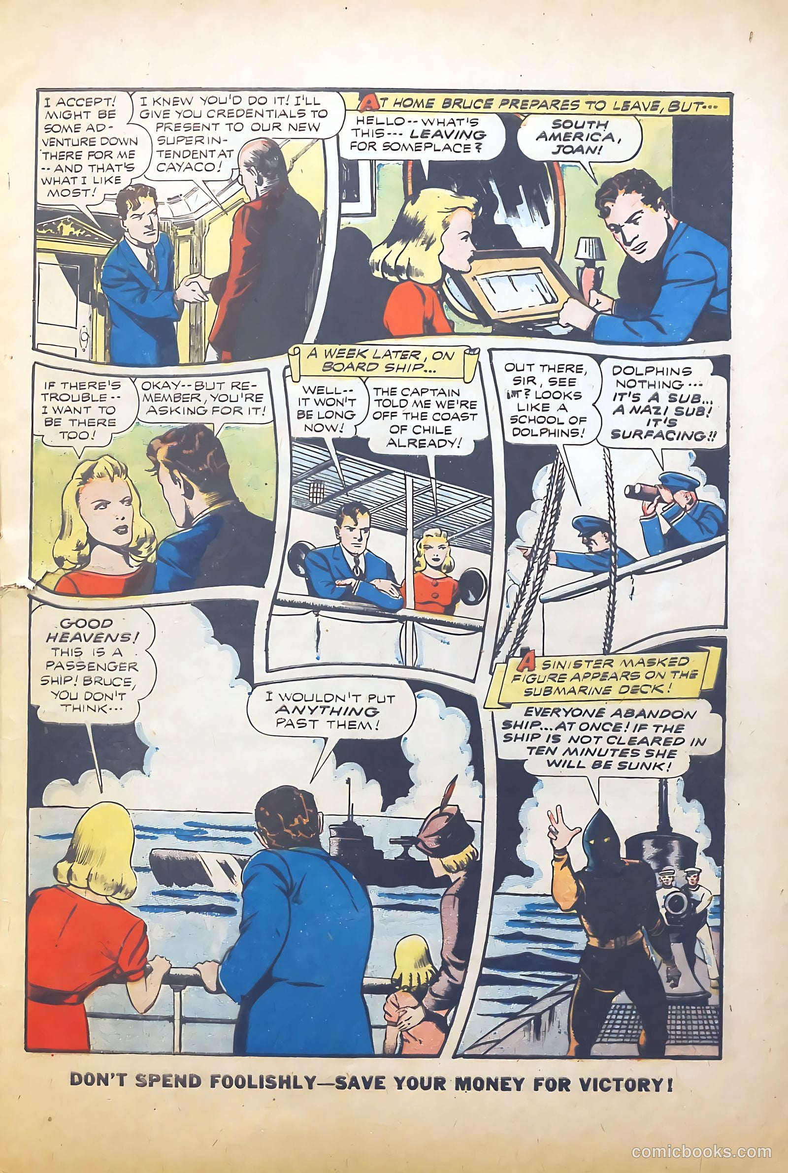 The Fighting Yank #8 (1944) — page 5 of 52