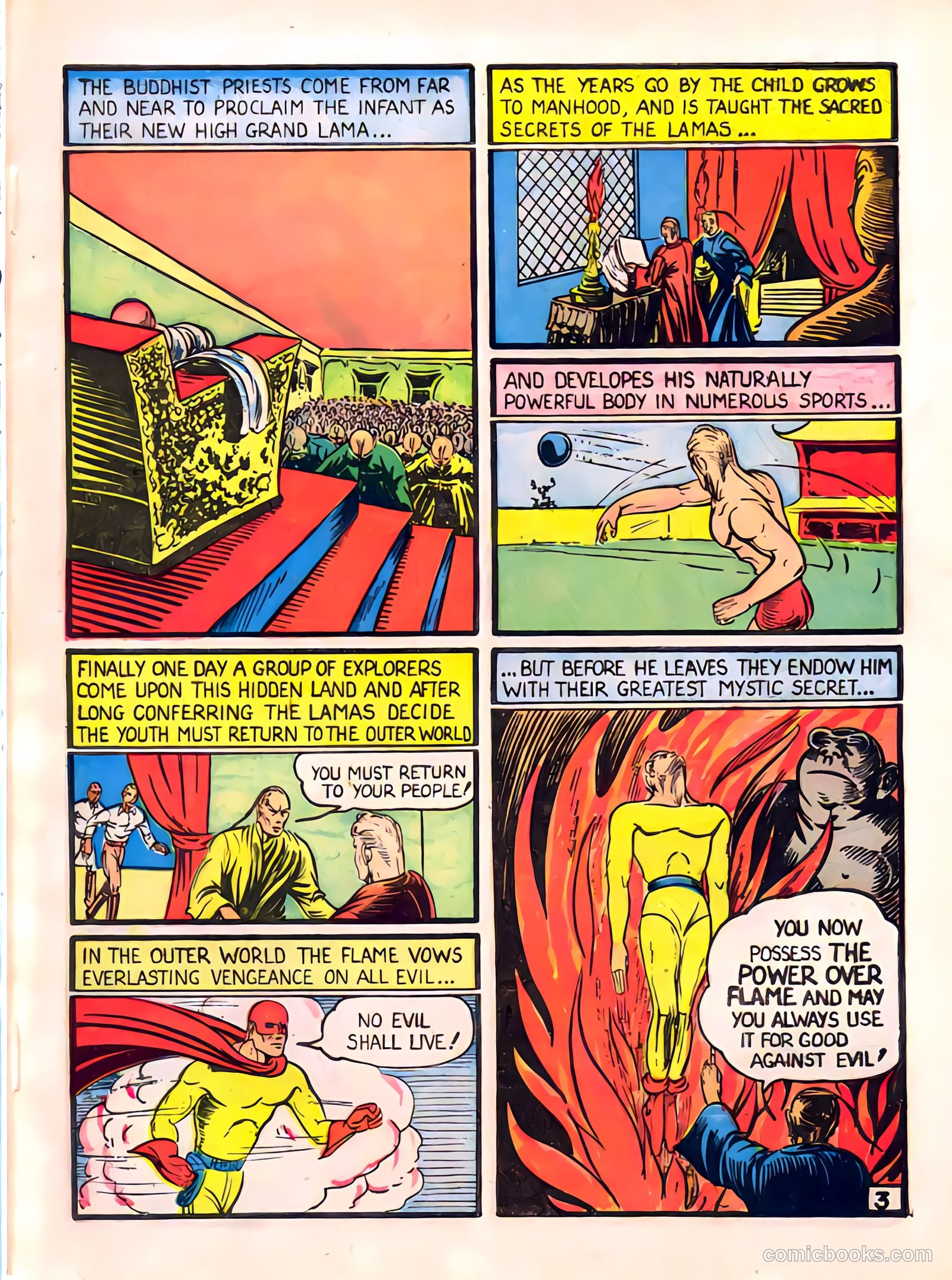 The Flame #1 (1940) — page 5 of 68