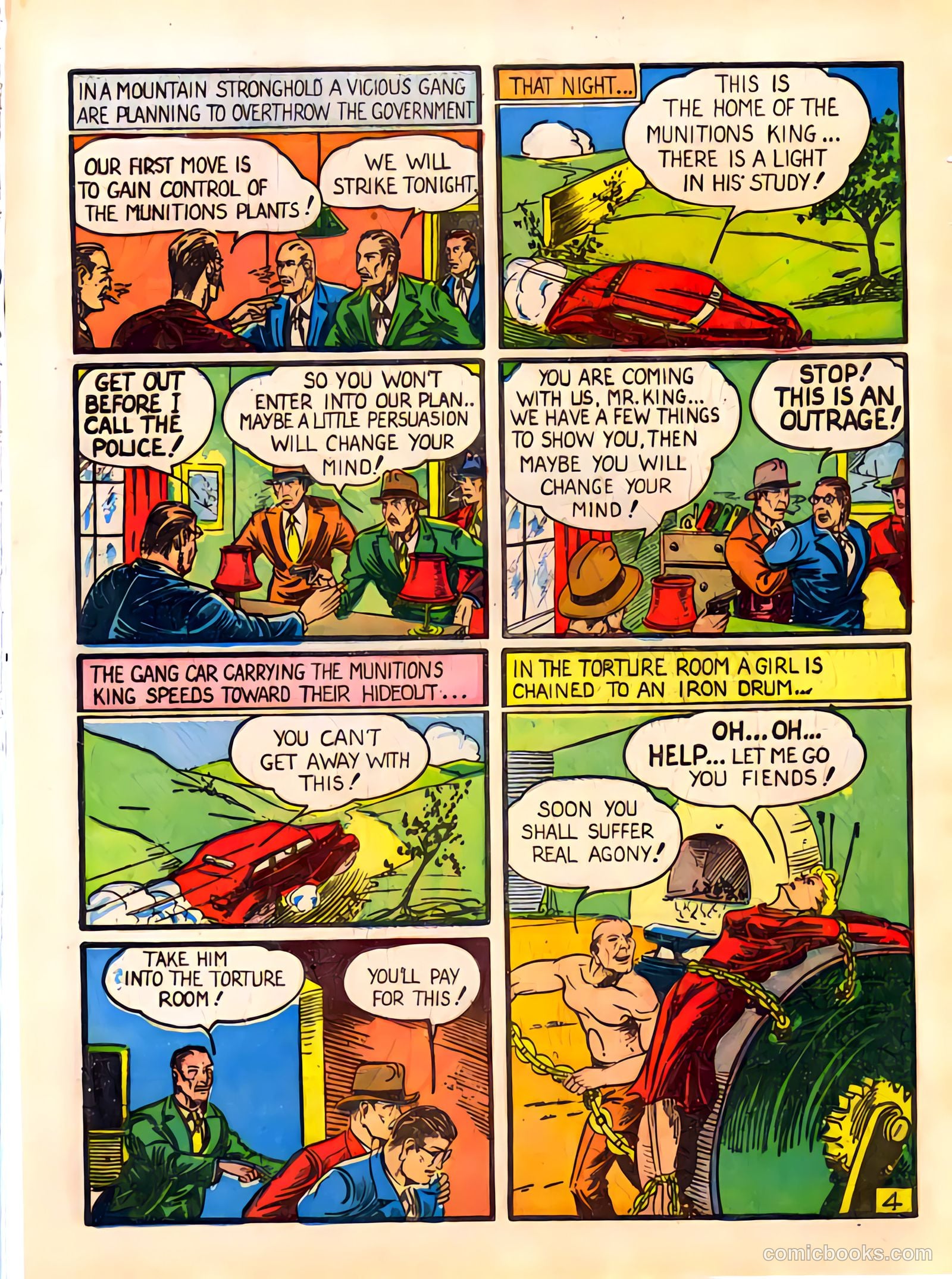 The Flame #1 (1940) — page 6 of 68