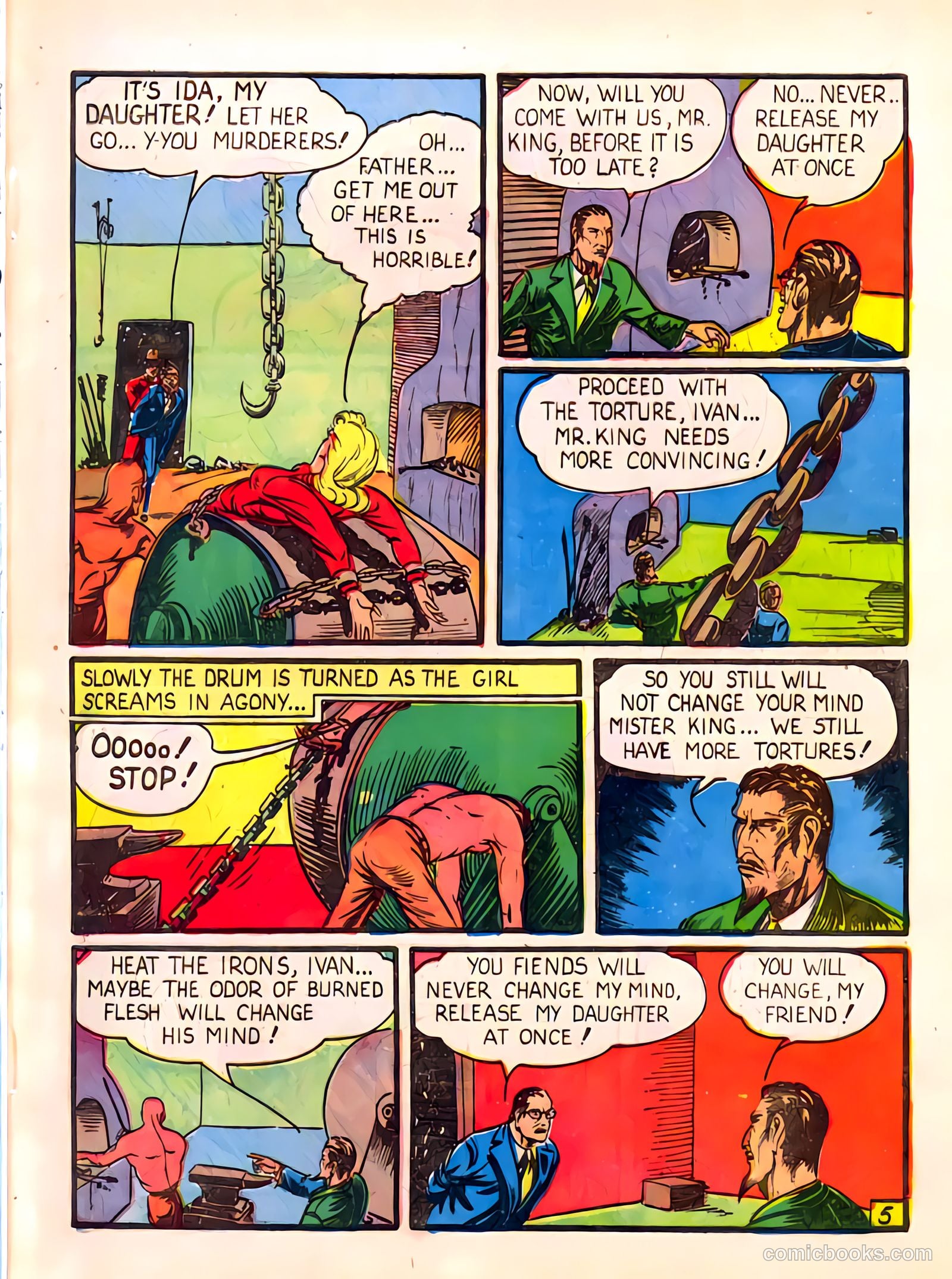 The Flame #1 (1940) — page 7 of 68