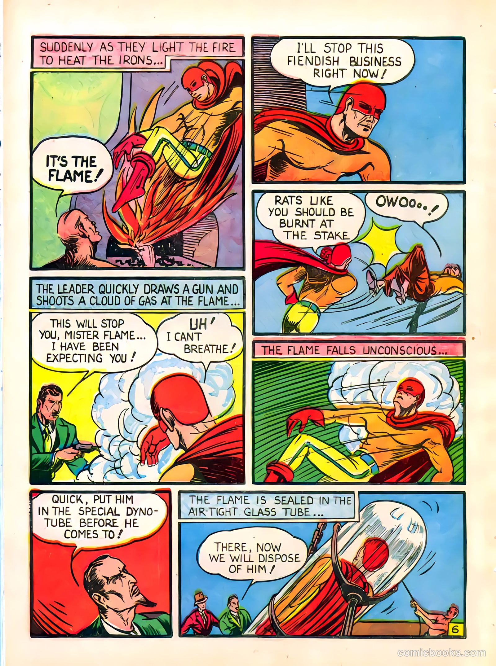 The Flame #1 (1940) — page 8 of 68
